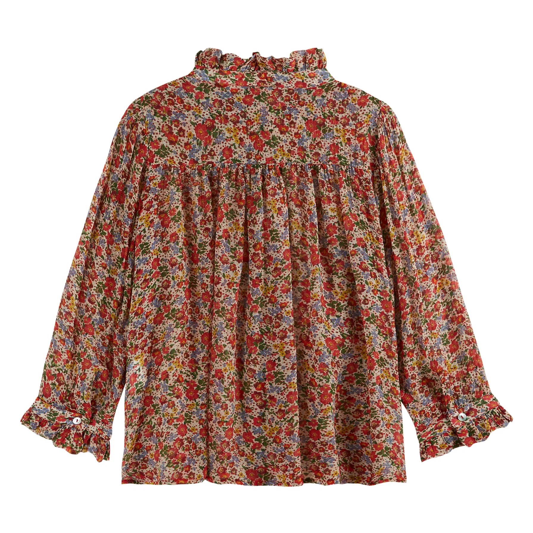 Emile et Ida Wildflowers Womens Blouse - Image 2