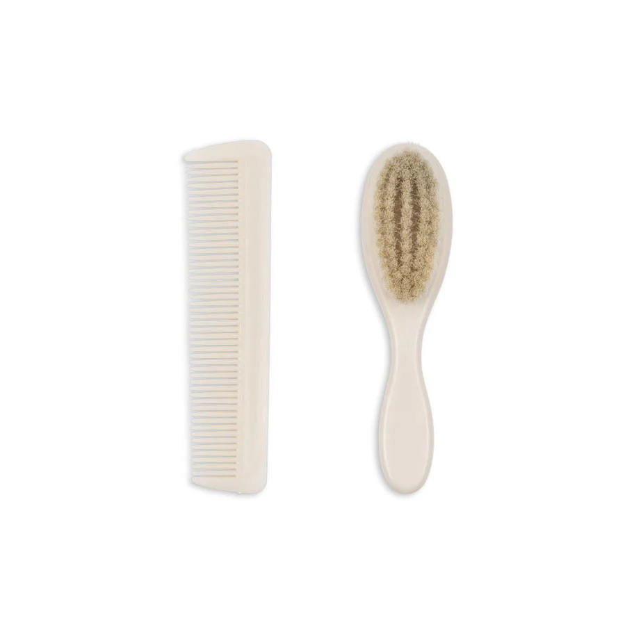 FANGA FONTANA Beige Baby Hairbrush Set - Image 3