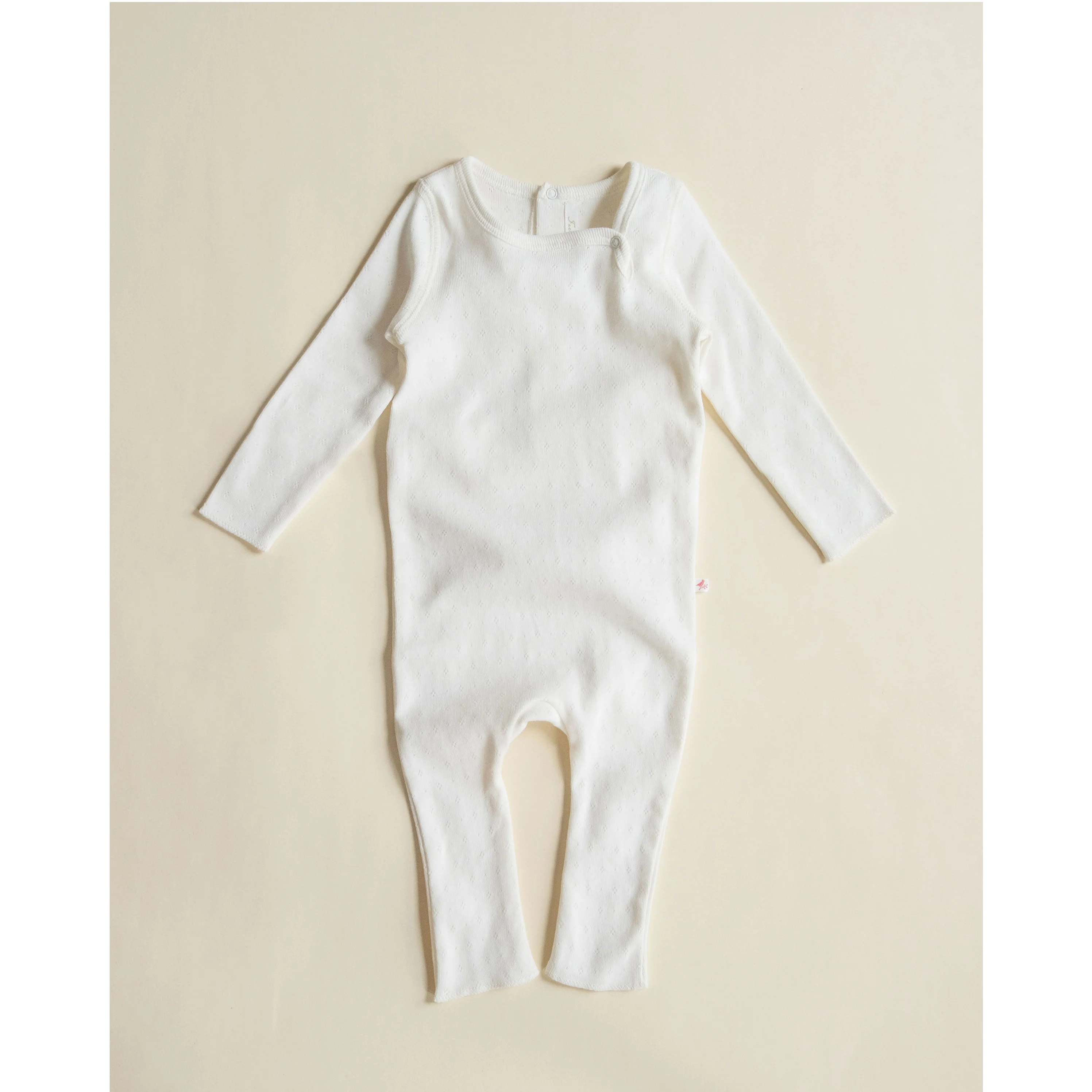 Ferne Dove White Pointelle Romper