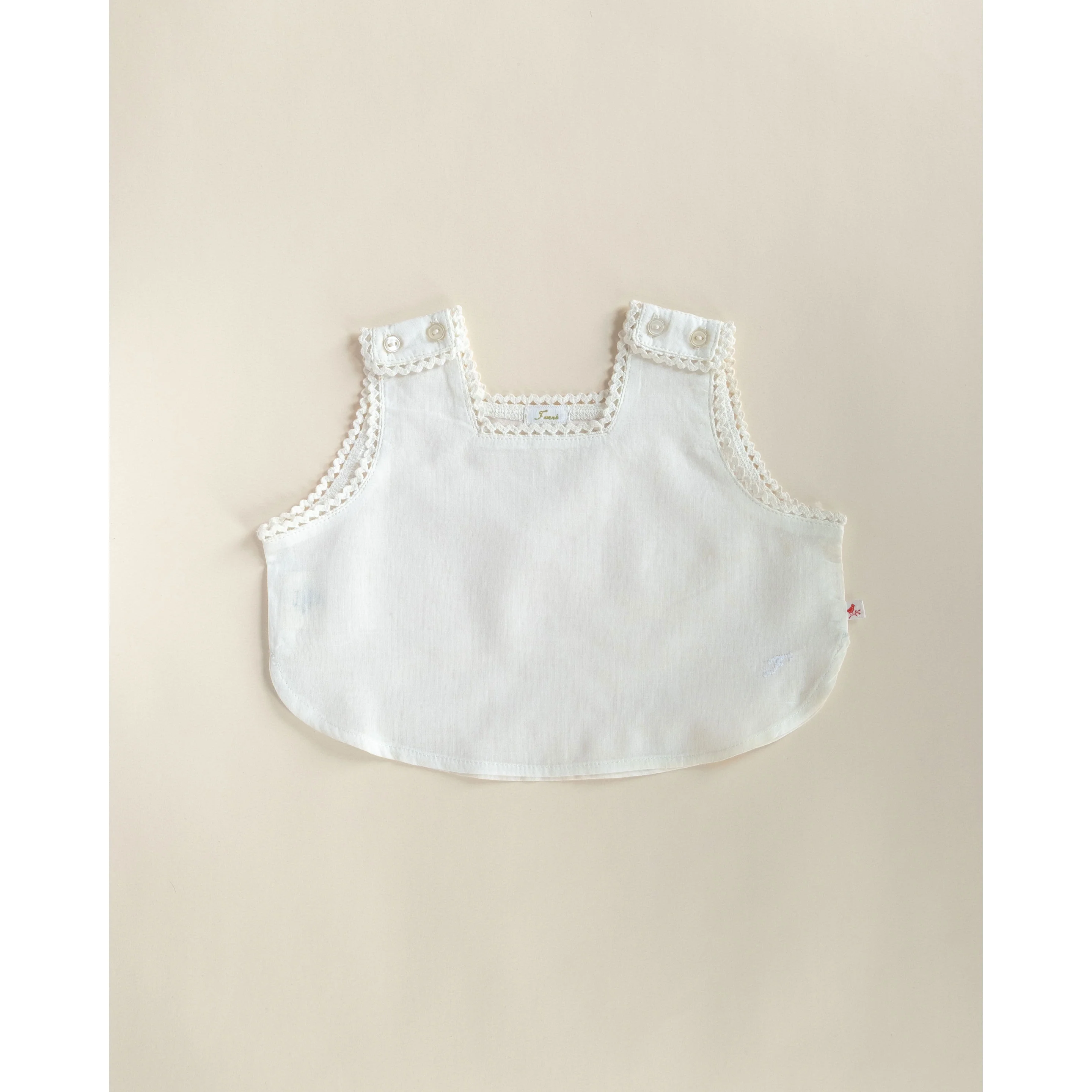 Ferne Dove White Voile Smock