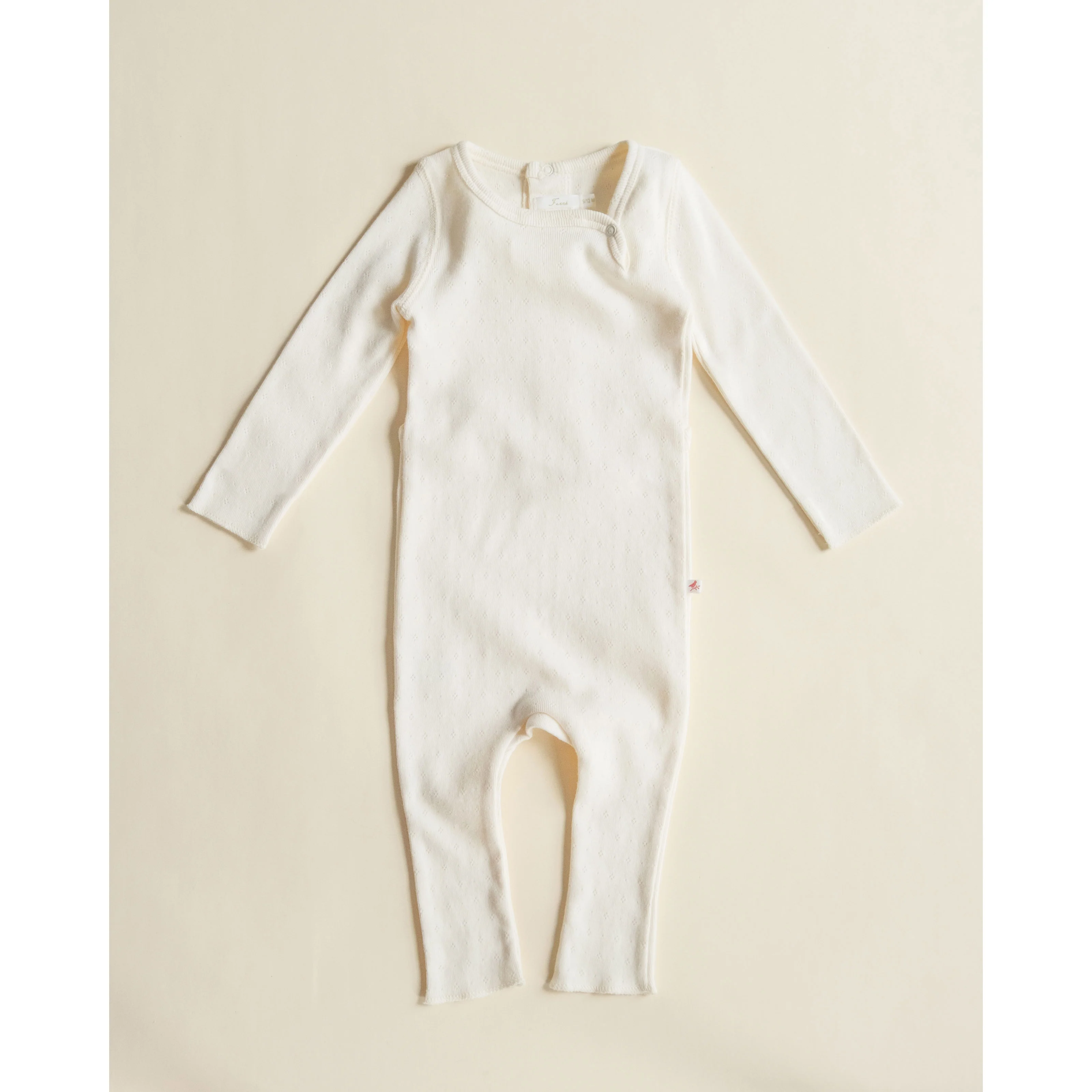 Ferne Ecru Pointelle Romper