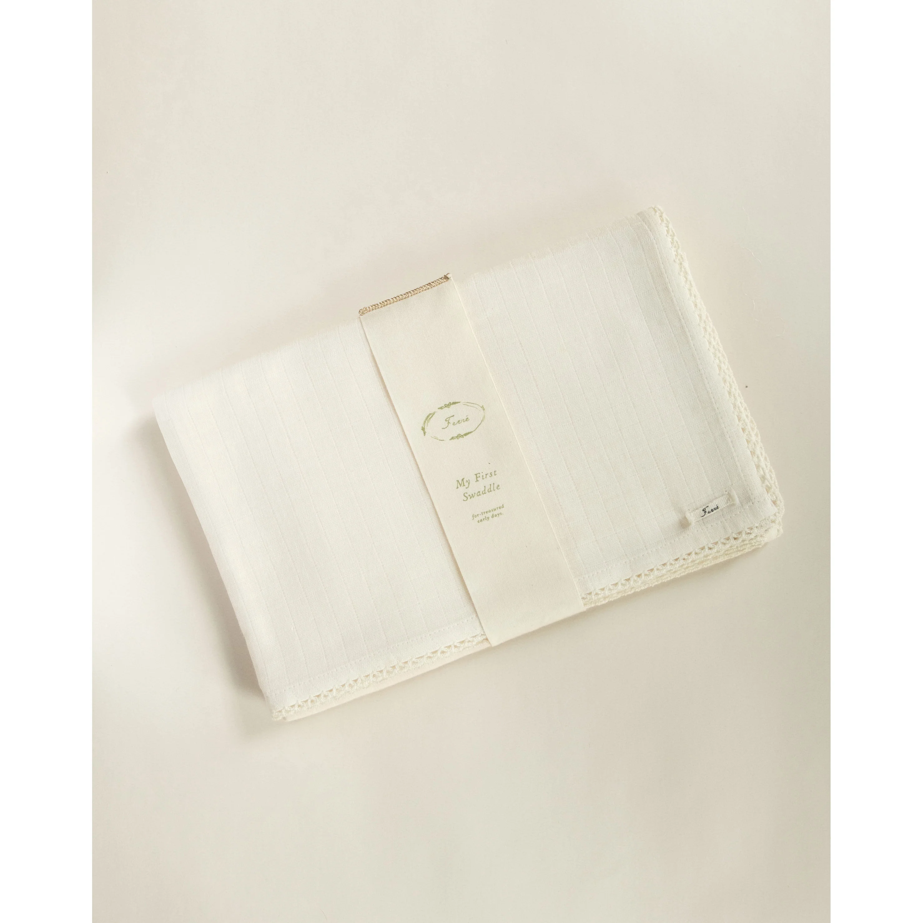 Ferne Ecru Swaddle