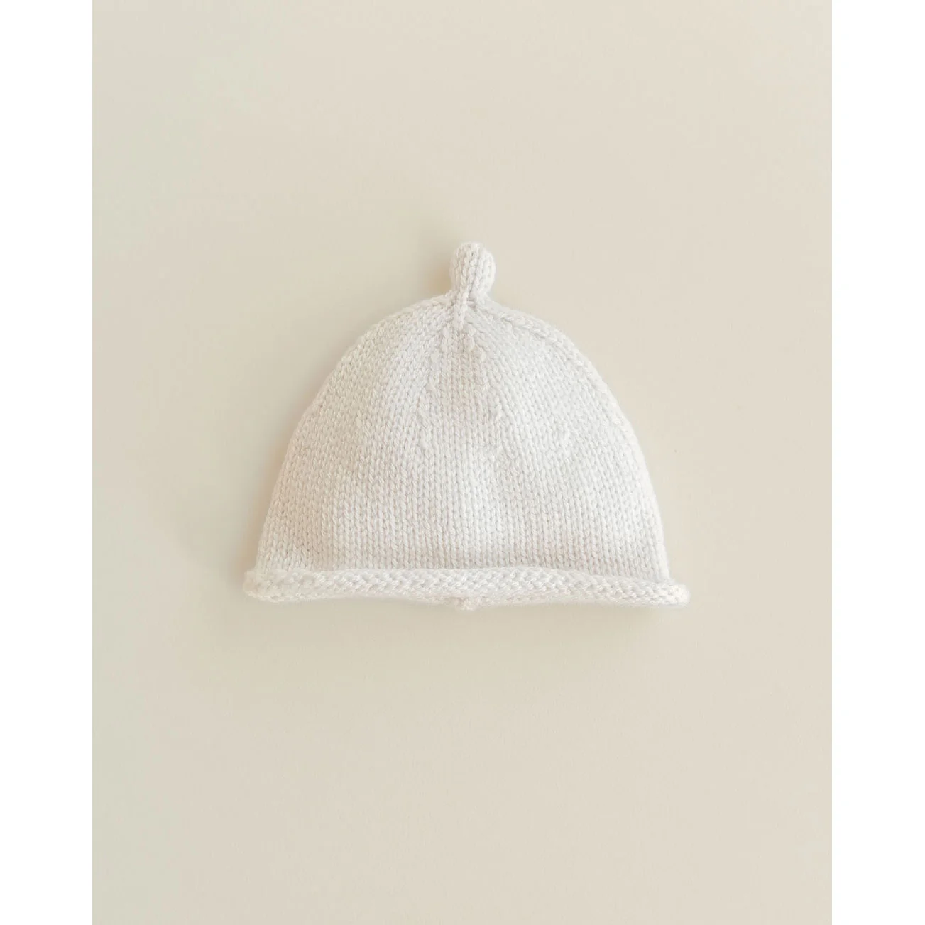 Ferne Milk Knitted Beanie