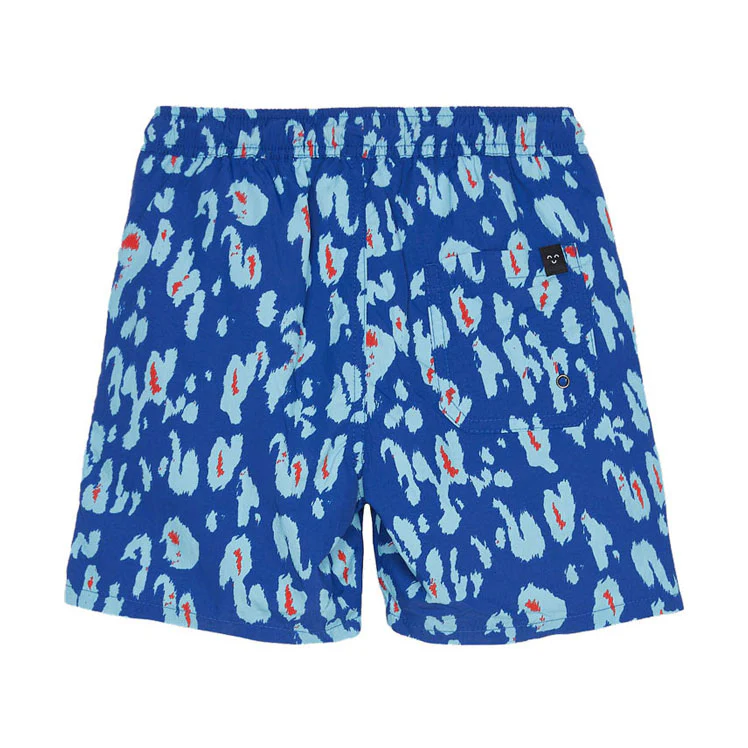 Finger In The Nose Big Blue Leopard Surf Freeboy Bermuda - Image 2