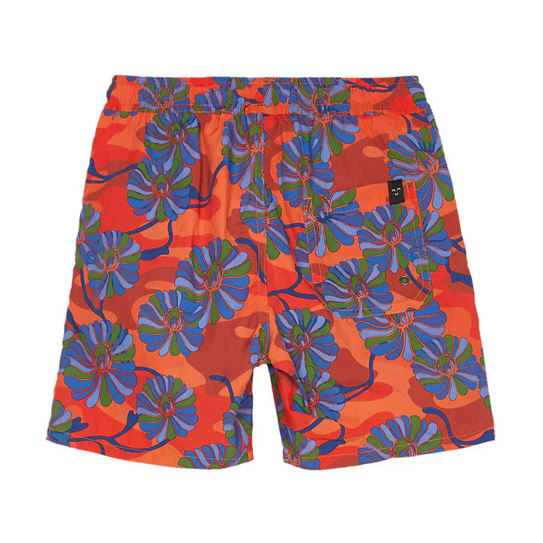 Finger In The Nose Red Earth Flower Surf Freeboy Bermuda - Image 2