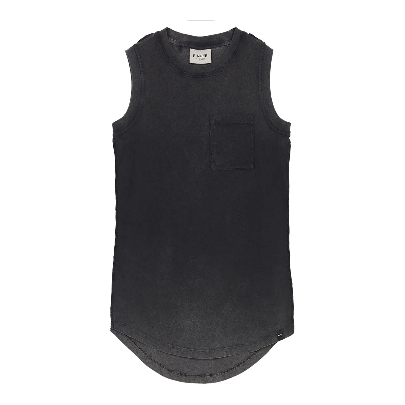 Finger In The Nose Sun Black Sleeveless Cameron Dress