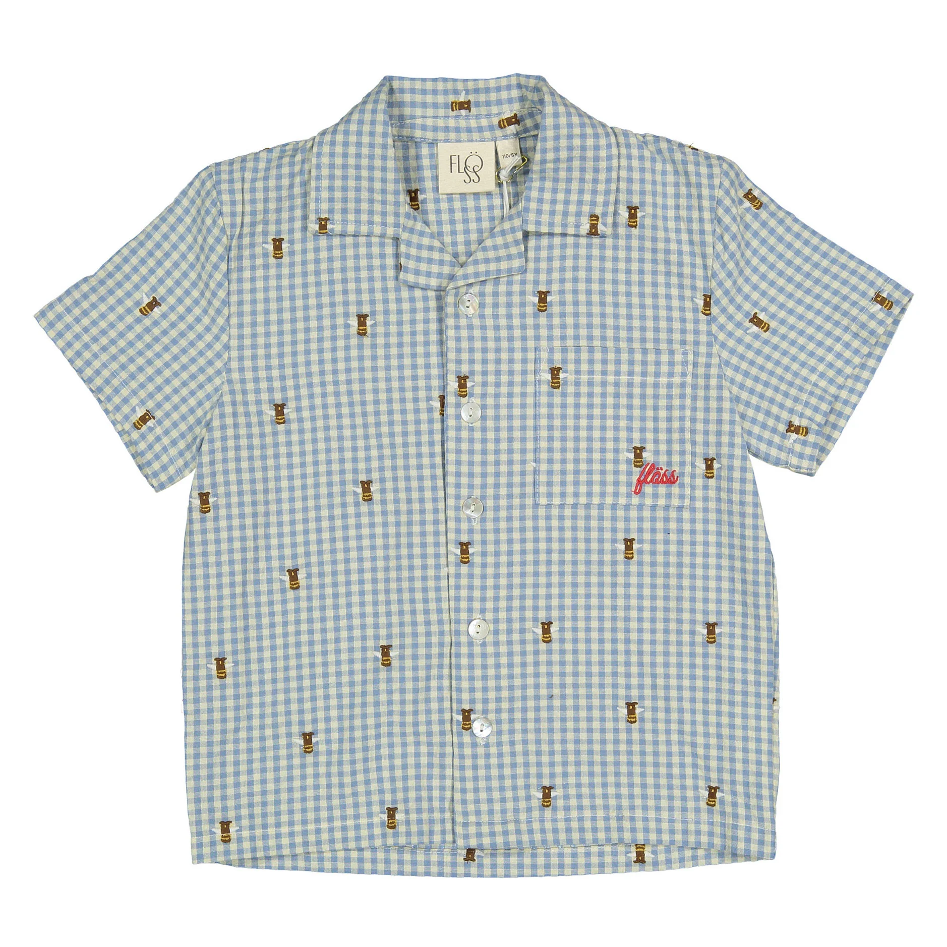 Floss Bee Gingham Oliver Shirt