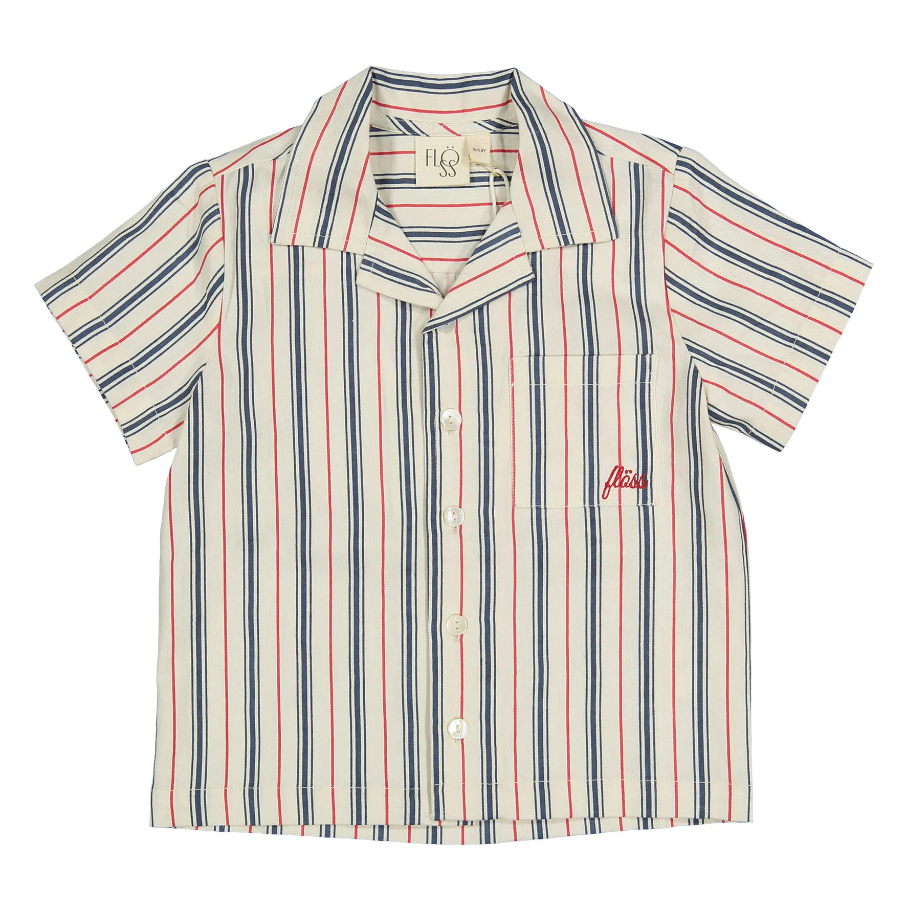 Floss Red/Blue Stripes Miles Shirt