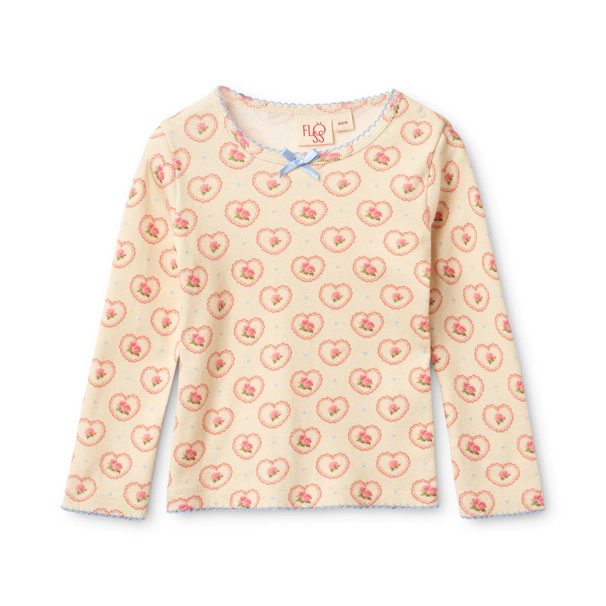 Floss Rosy Heart Fresa Tee