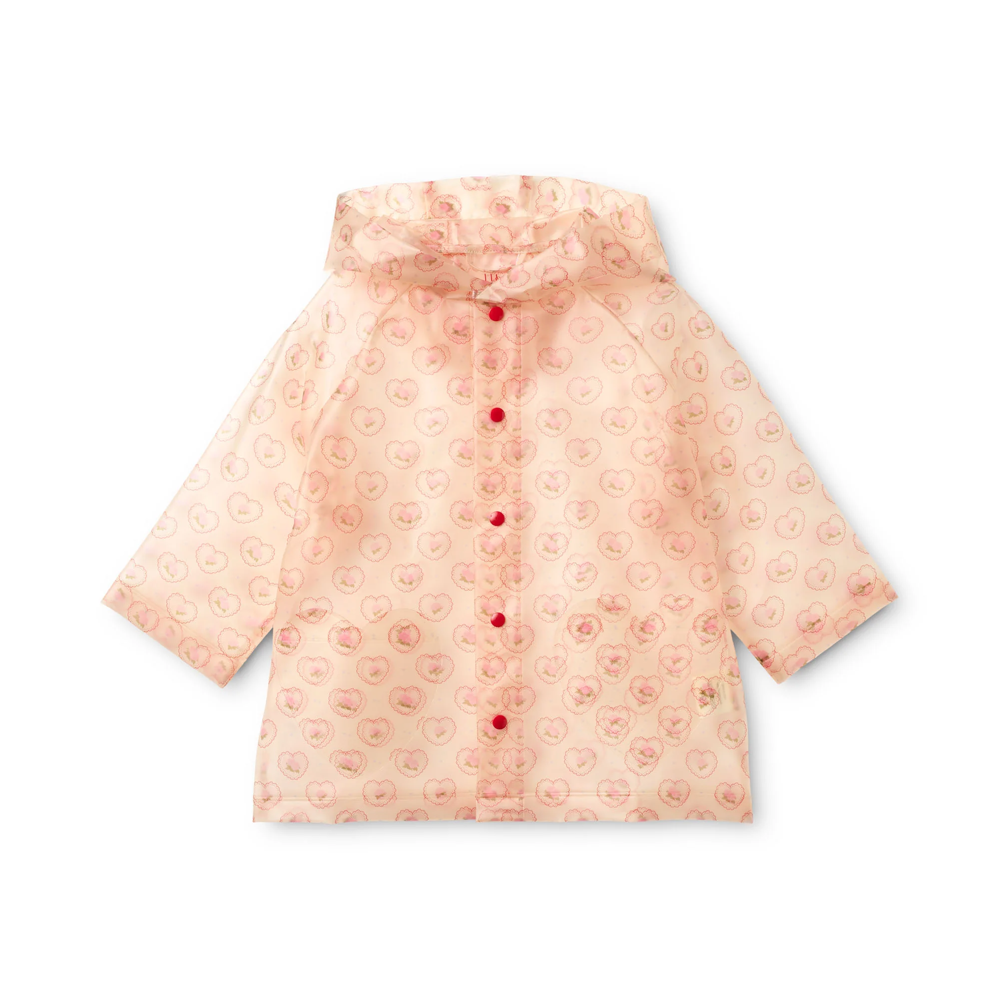 Floss Rosy Heart Iris Raincoat