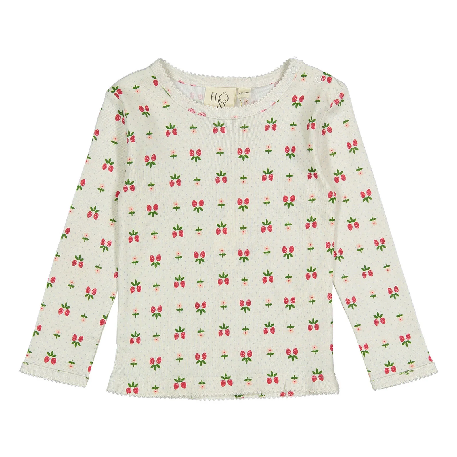 Floss Soft White Berry Sofia Tee