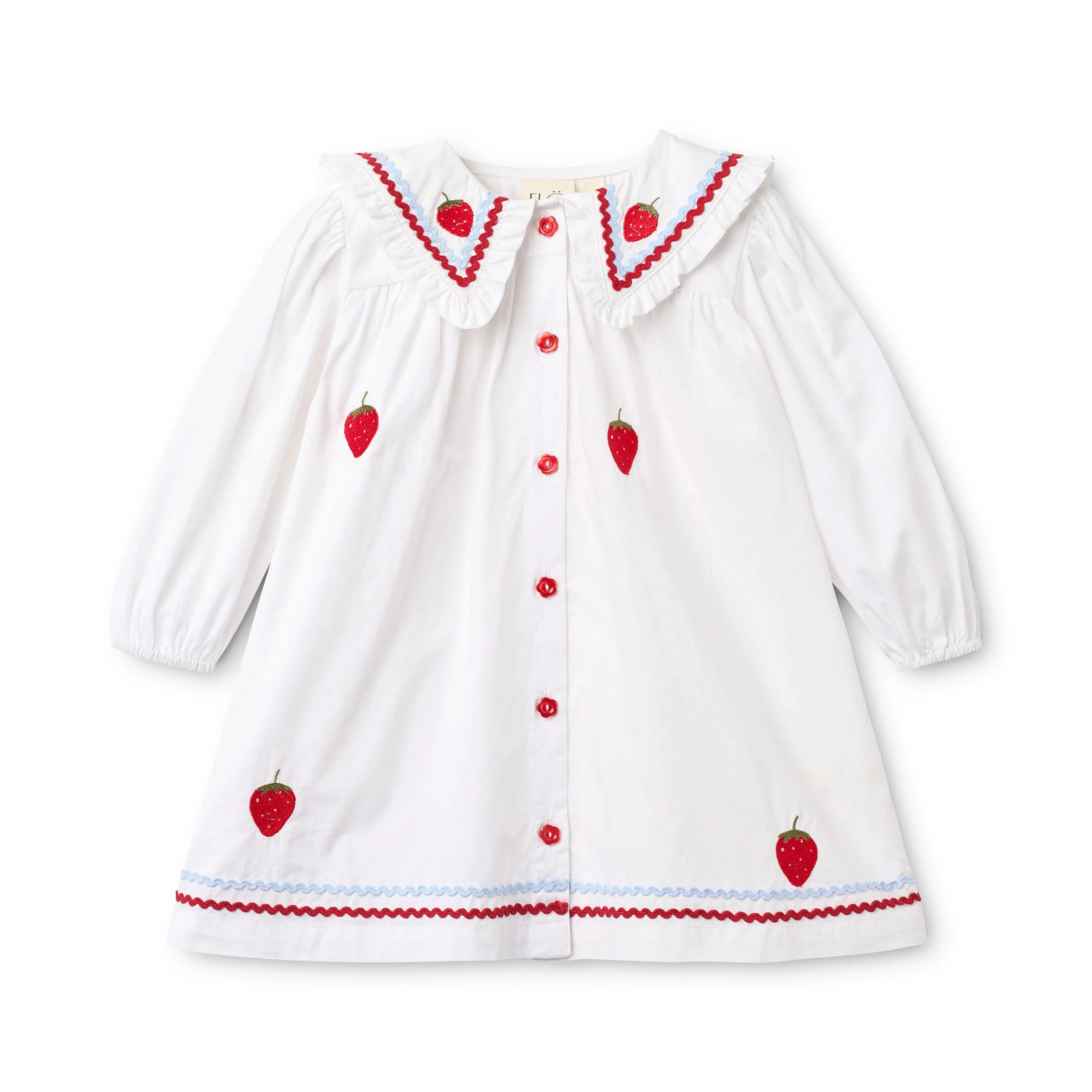 Floss White Manon Dress