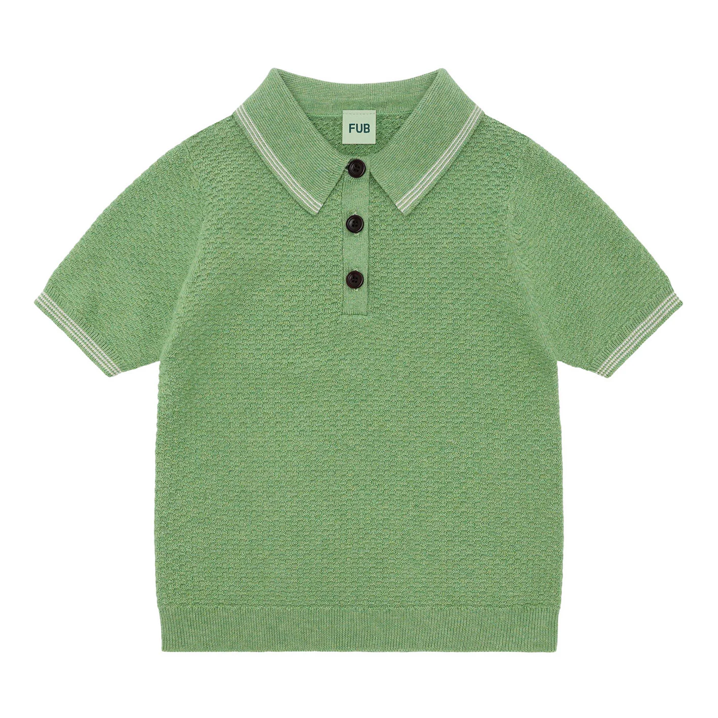 FUB Apple Melange Pique Polo