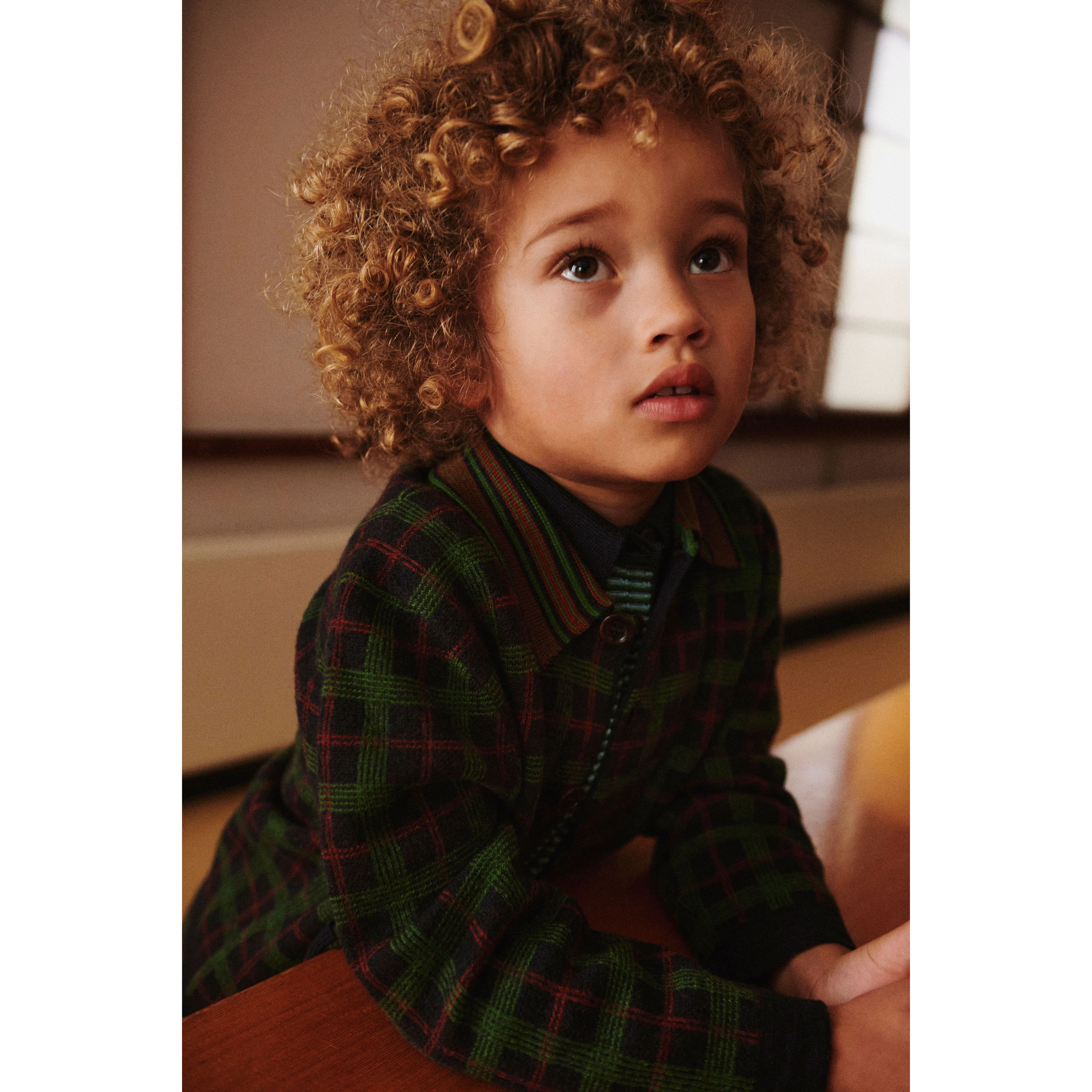 FUB Dark Navy Felted Jacket - Image 2