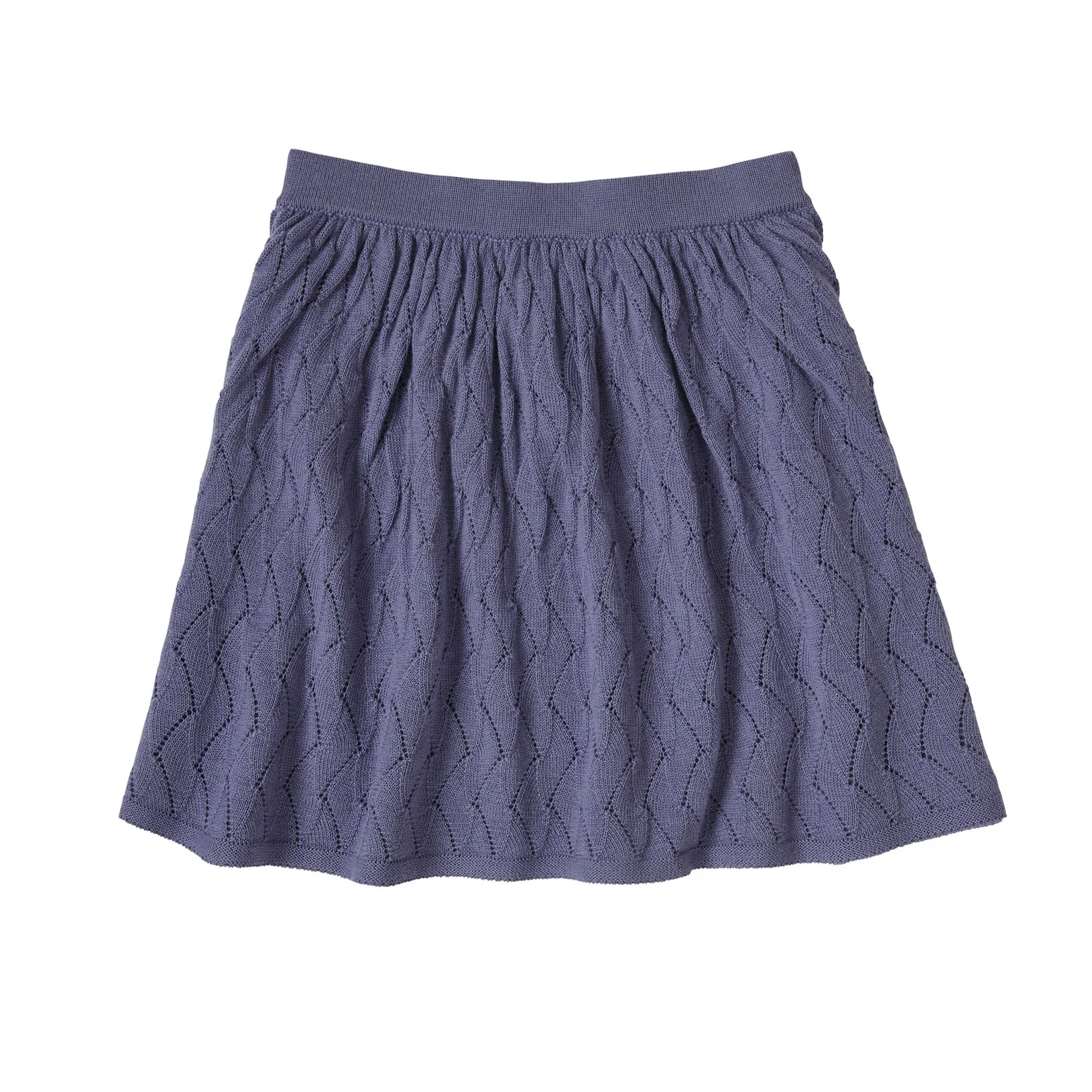 FUB Dusty Violet Pointelle Skirt