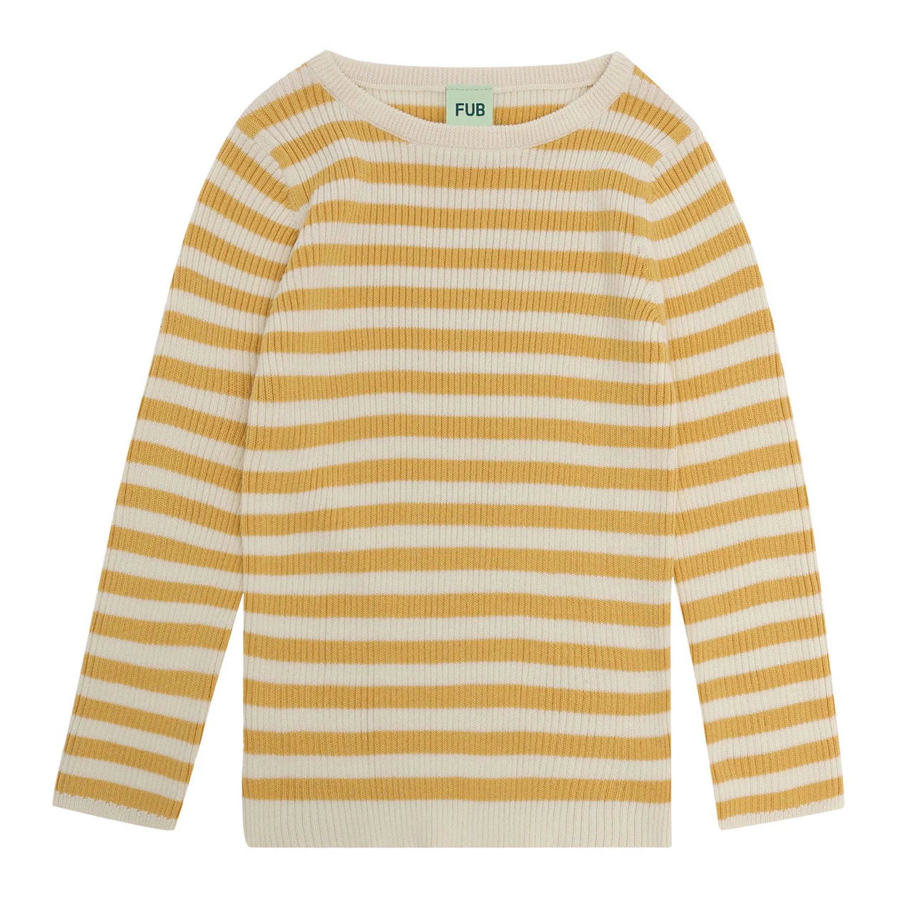 FUB Ecru/Butter Rib Pullover