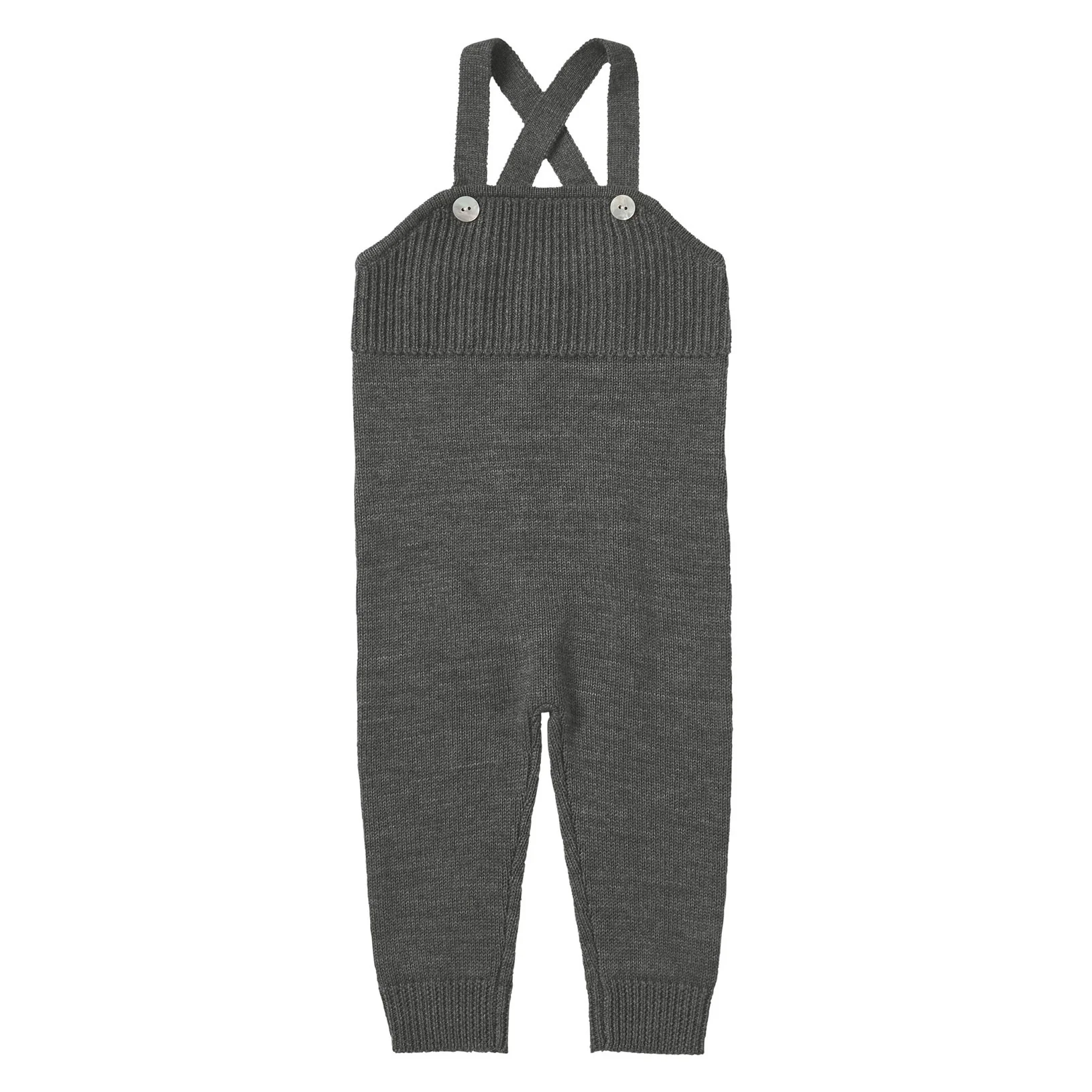 FUB Grey Melange Overalls