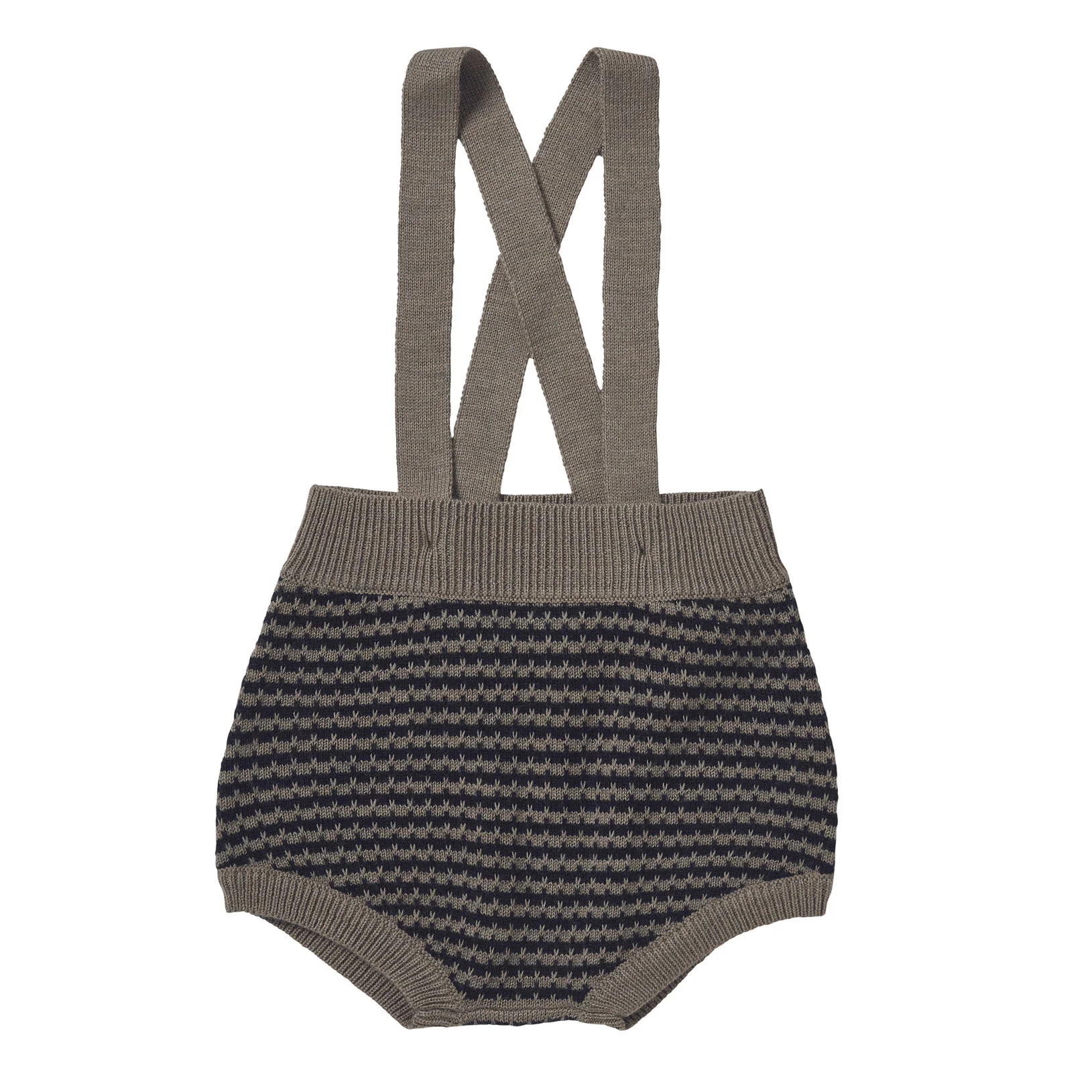 FUB Hazel Melange/Dark Navy Suspender Bloomers