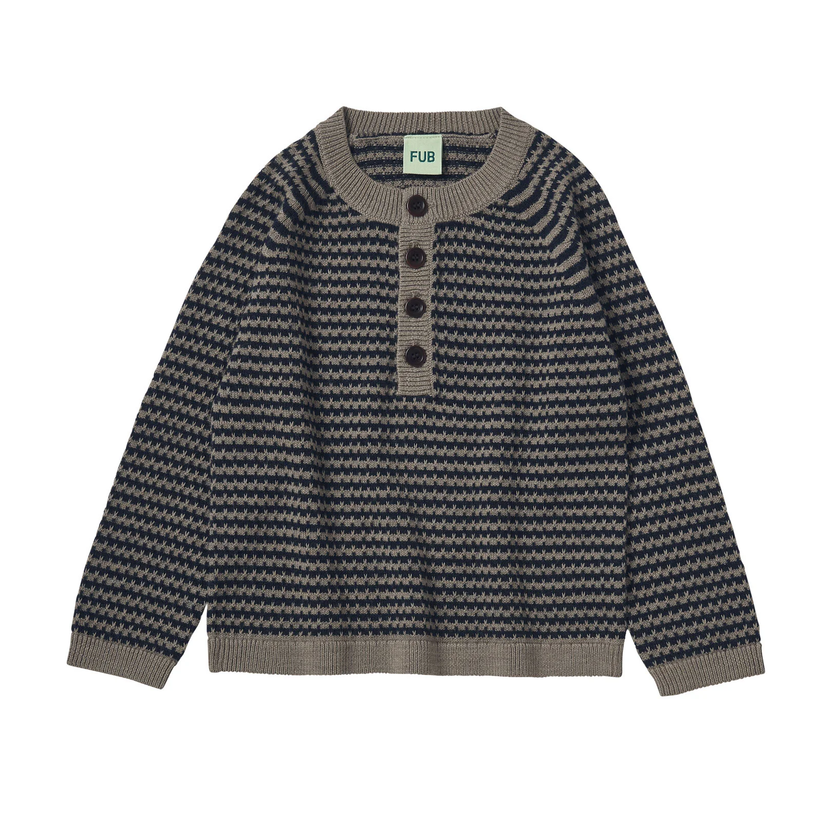 FUB Hazel Melange/Dark Navy Sweater