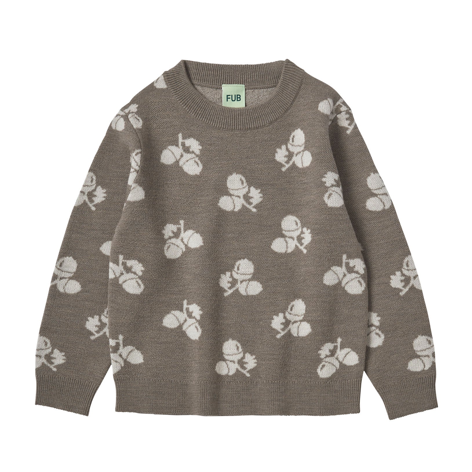 FUB Hazel Melange/Ecru Acorn Sweater