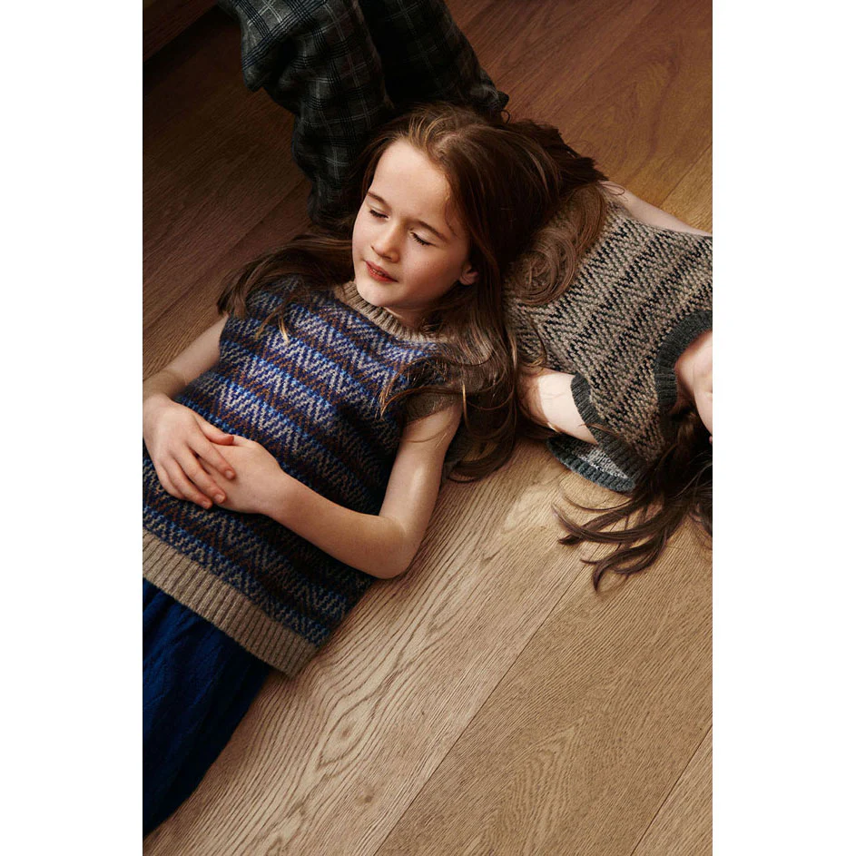 FUB Hazel Melange Lambswool Vest - Image 2