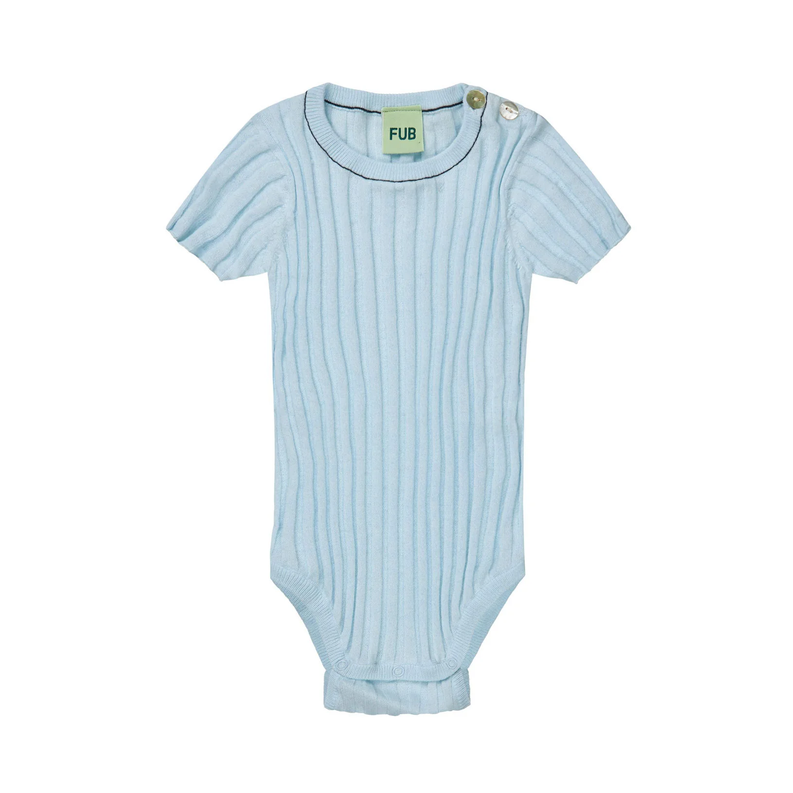 FUB Light Blue Rib Bodysuit