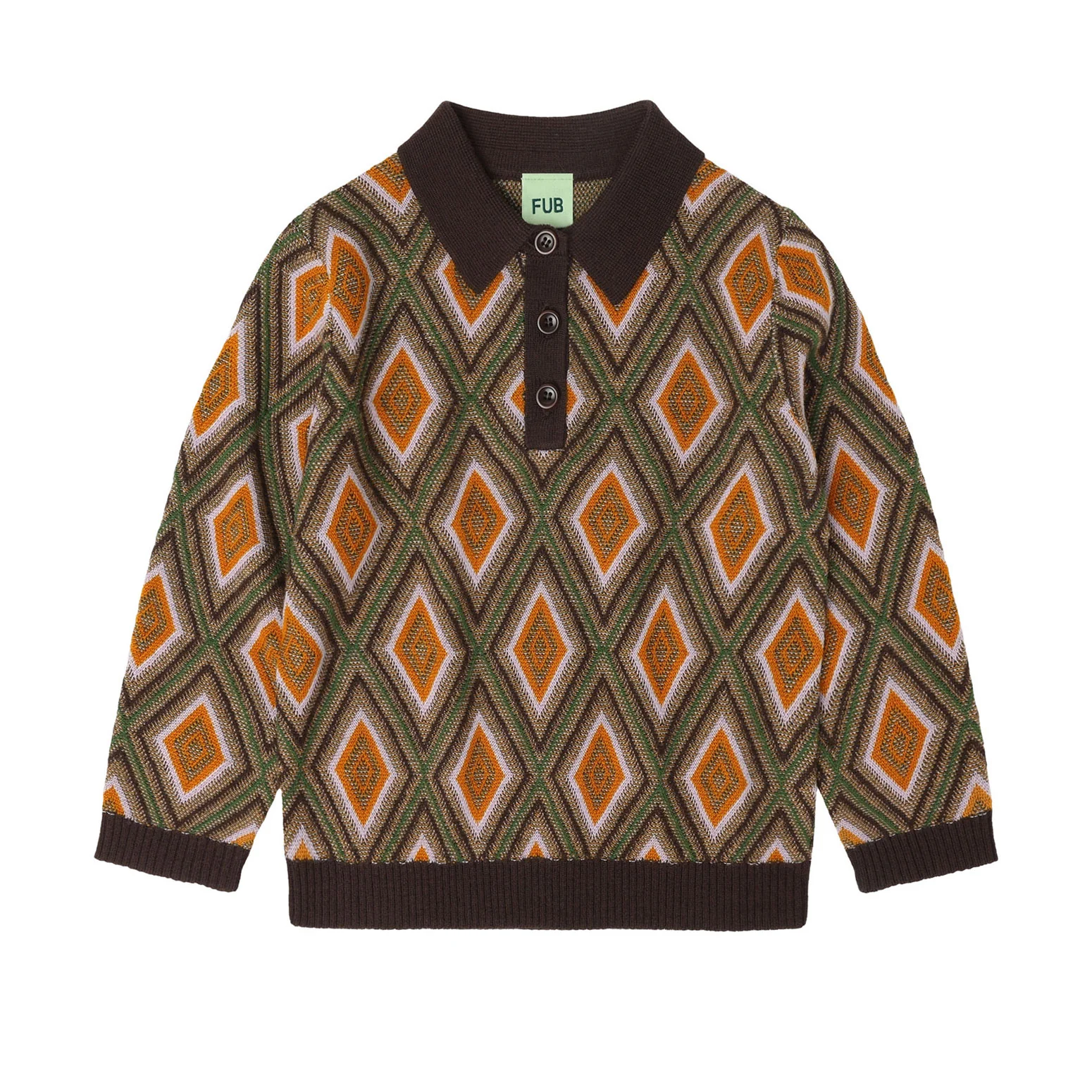 FUB Mocca Harlekin Polo