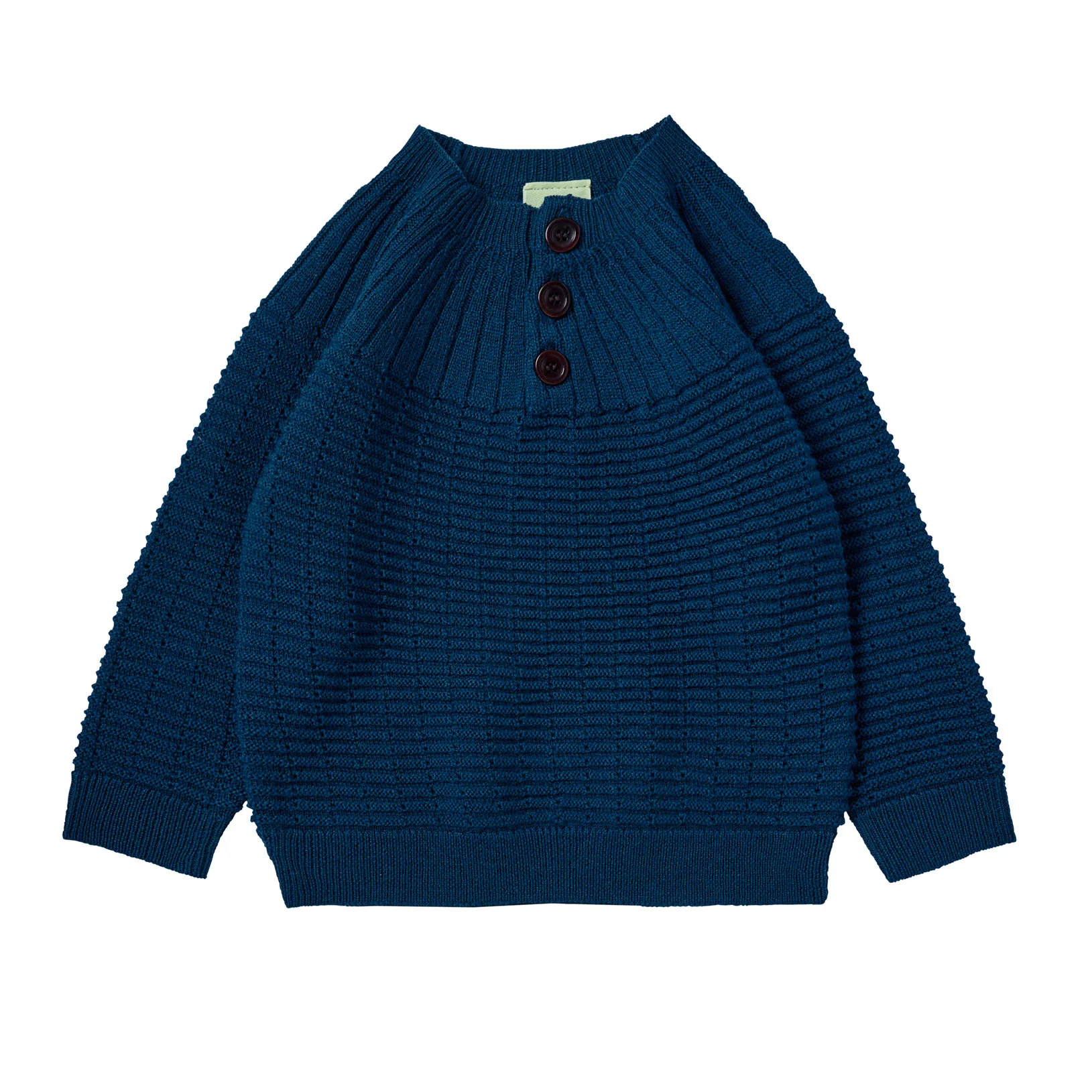 FUB Pond Blue Baby Structure Sweater