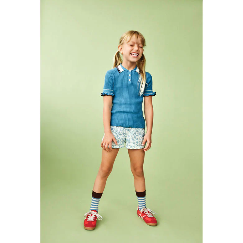 FUB Sea Pointelle Polo - Image 2