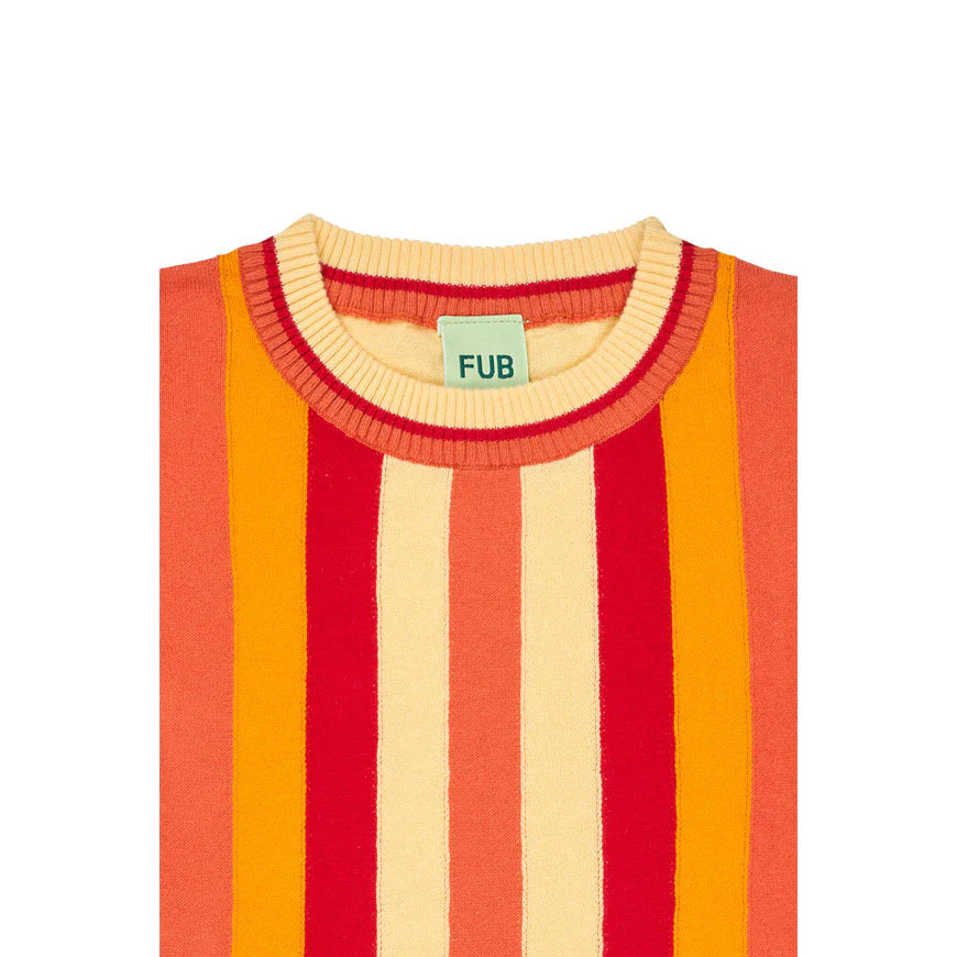 FUB Vanilla Striped Front Top - Image 2
