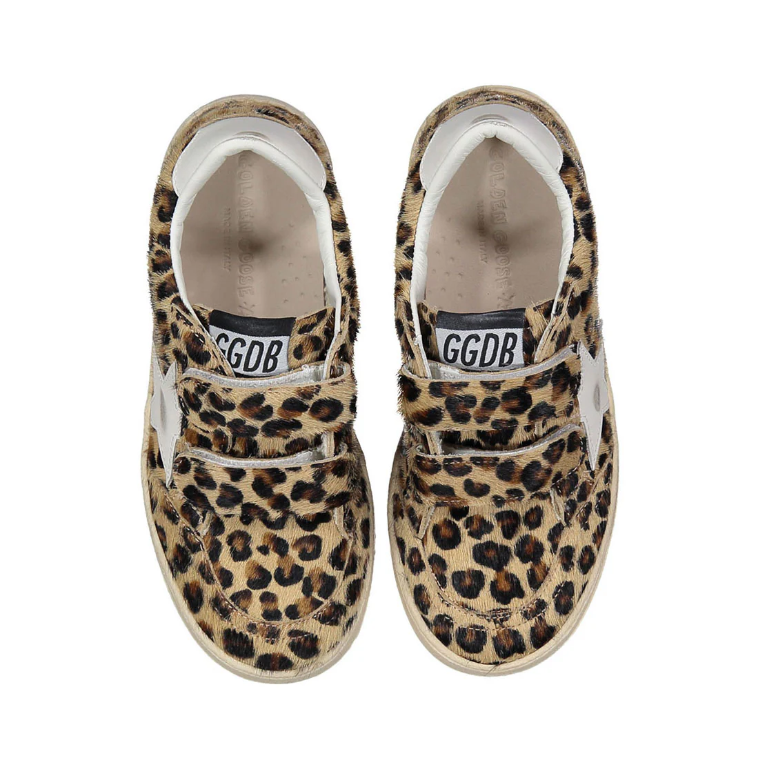 Golden Goose Brown And Black Leo/Pink Ballstar Sneaker