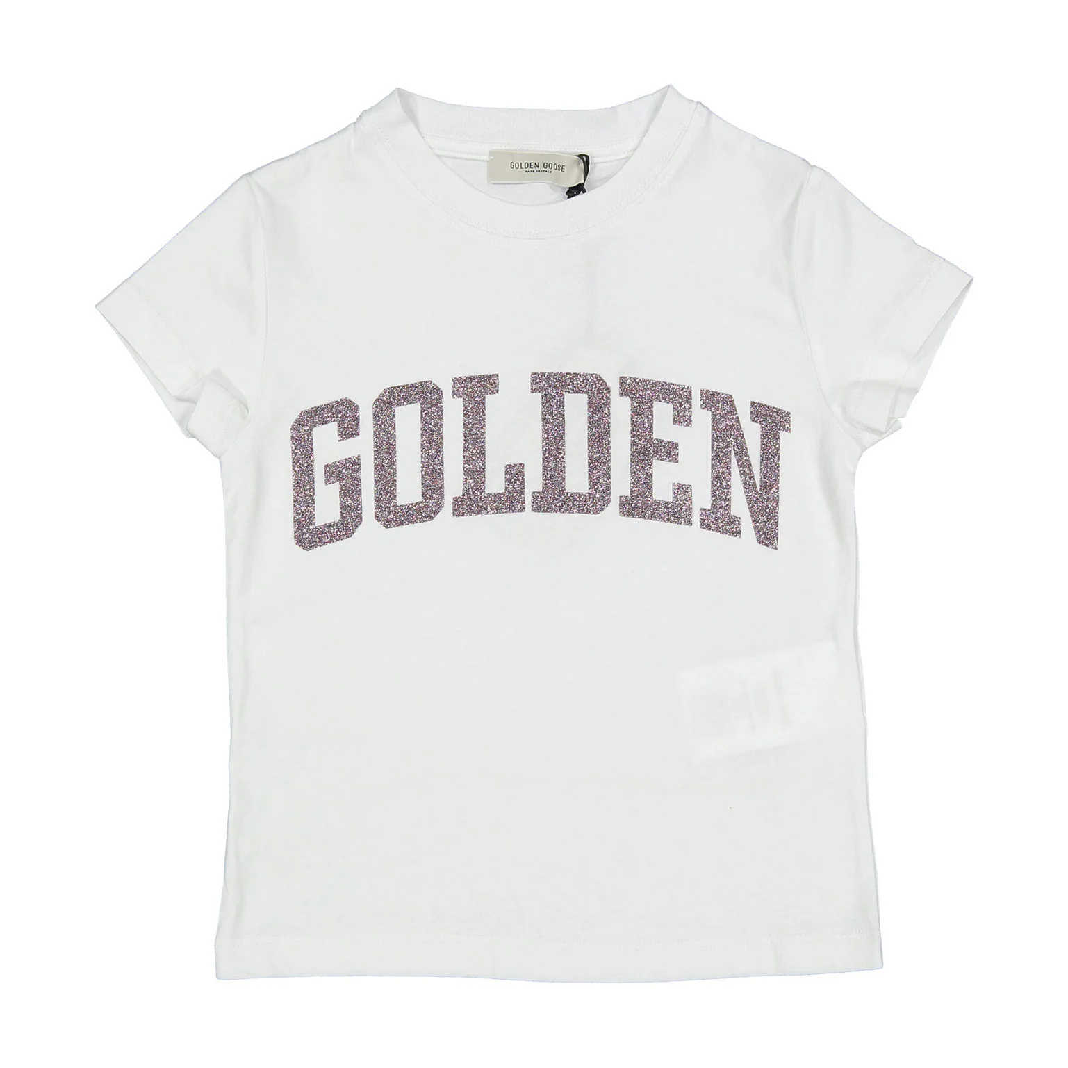 Golden Goose Optic White/Pink Gold T-Shirt