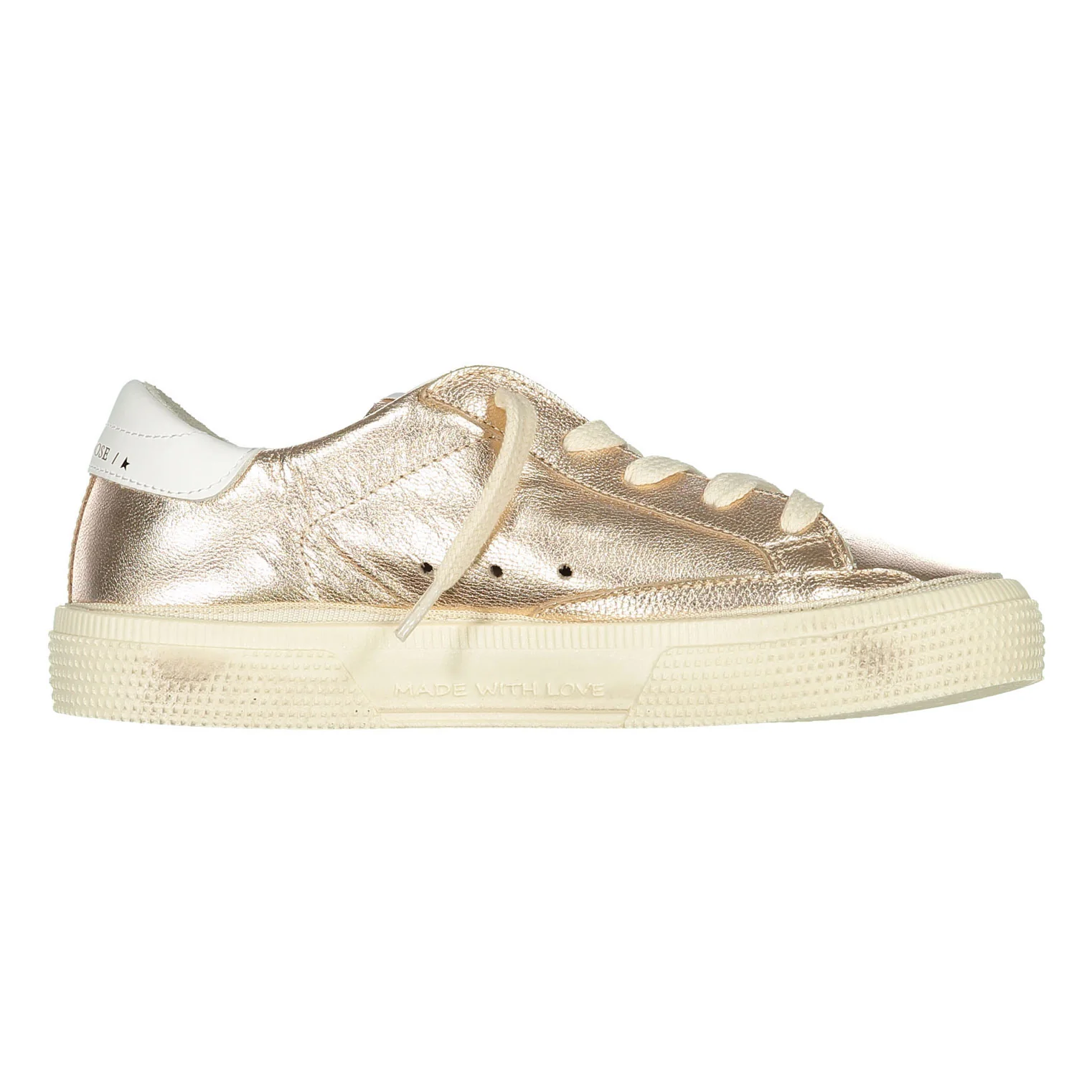 Golden Goose Rame/White May Leather Sneaker - Image 2