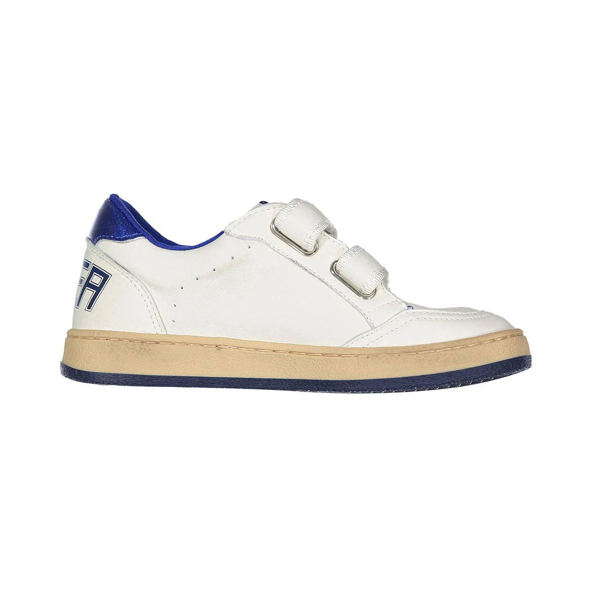 Golden Goose White/Blue Ballstar Sneaker - Image 3