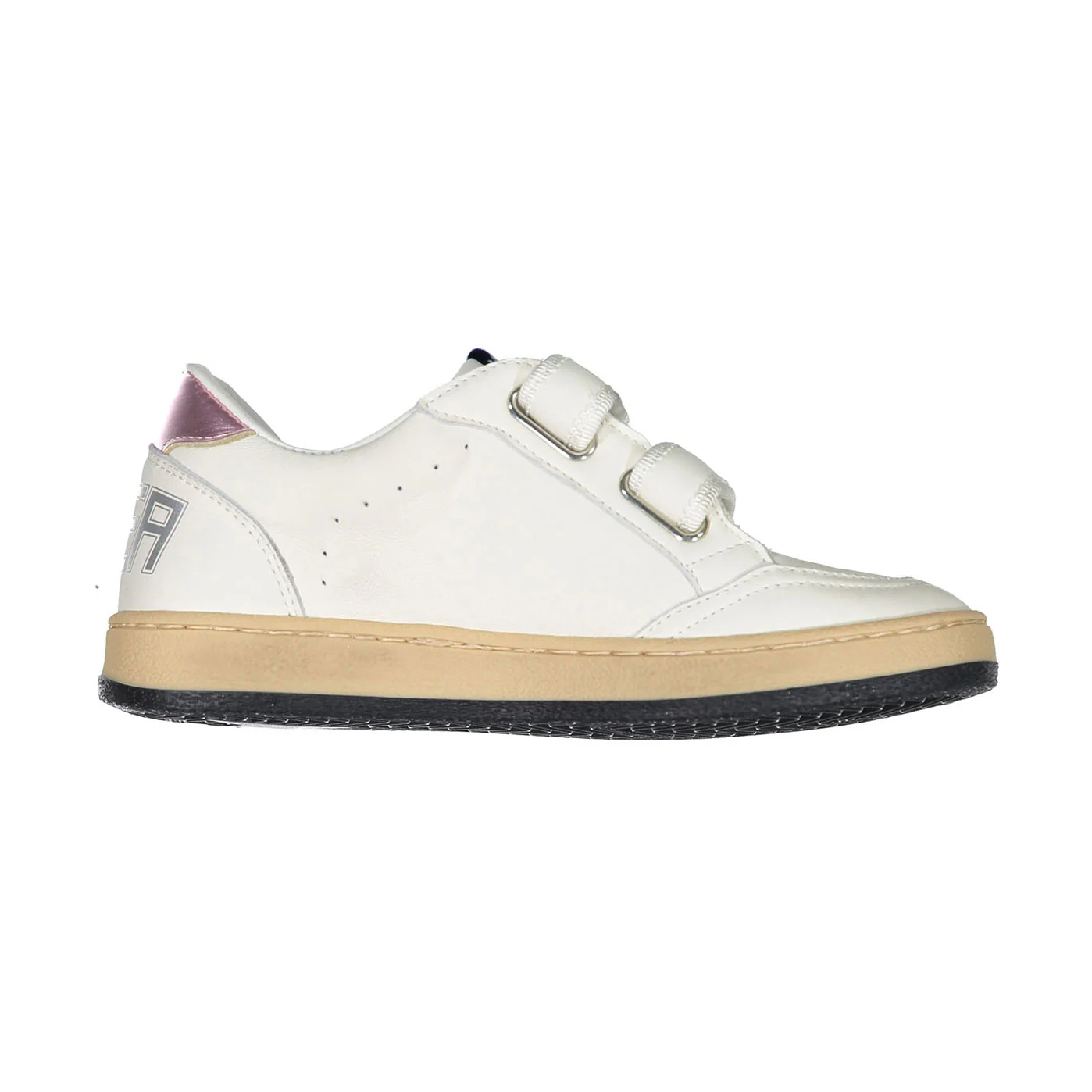 Golden Goose White/Bubblegum/Lilac Ballstar Sneaker - Image 3