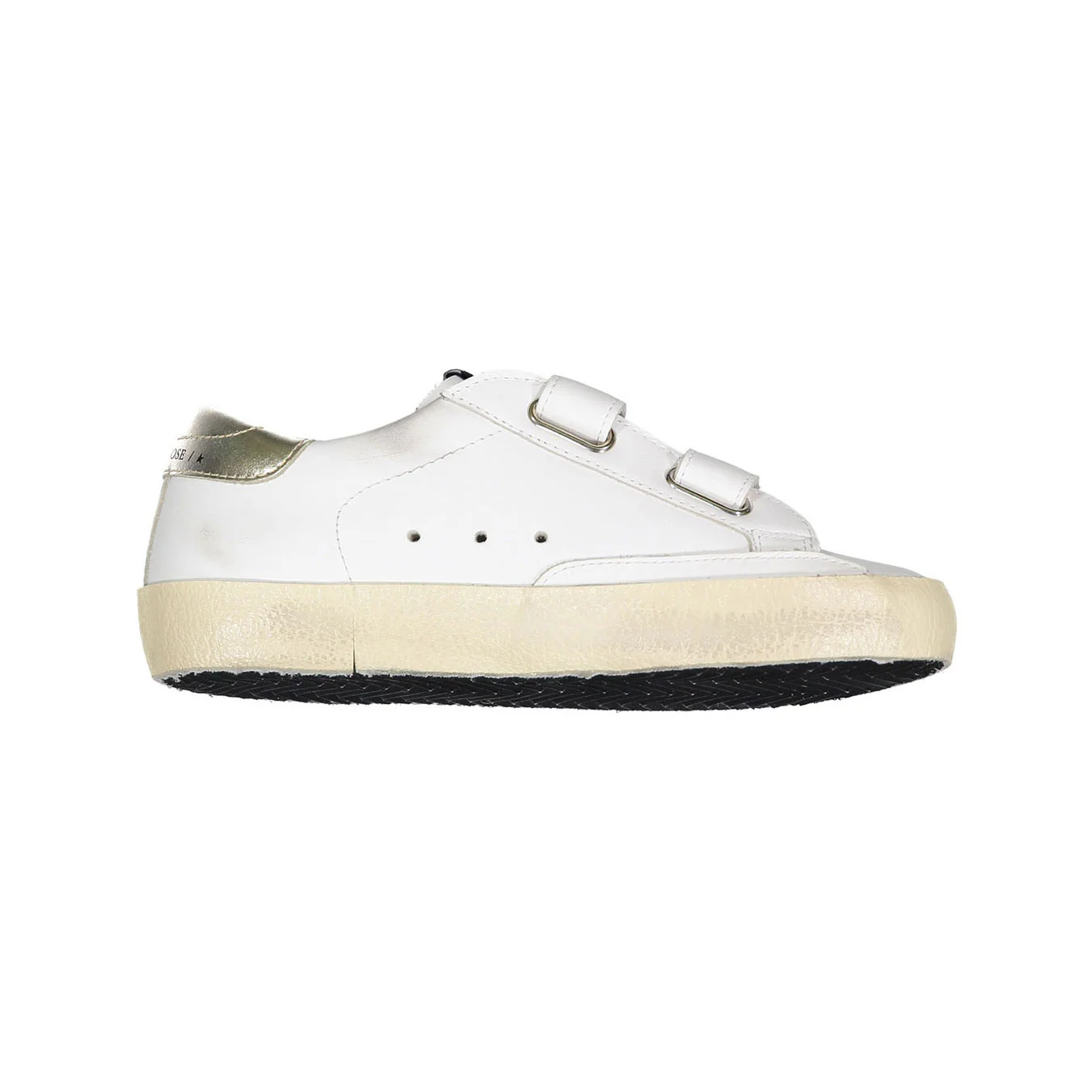 Golden Goose White/Pink Old School Sneaker - Image 3