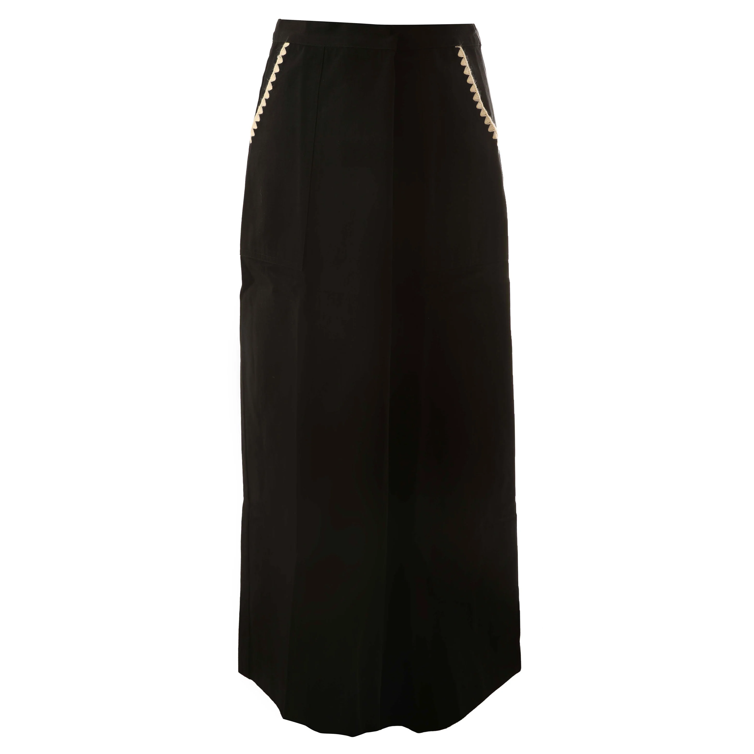 HEV Black Binding Stitch Skirt