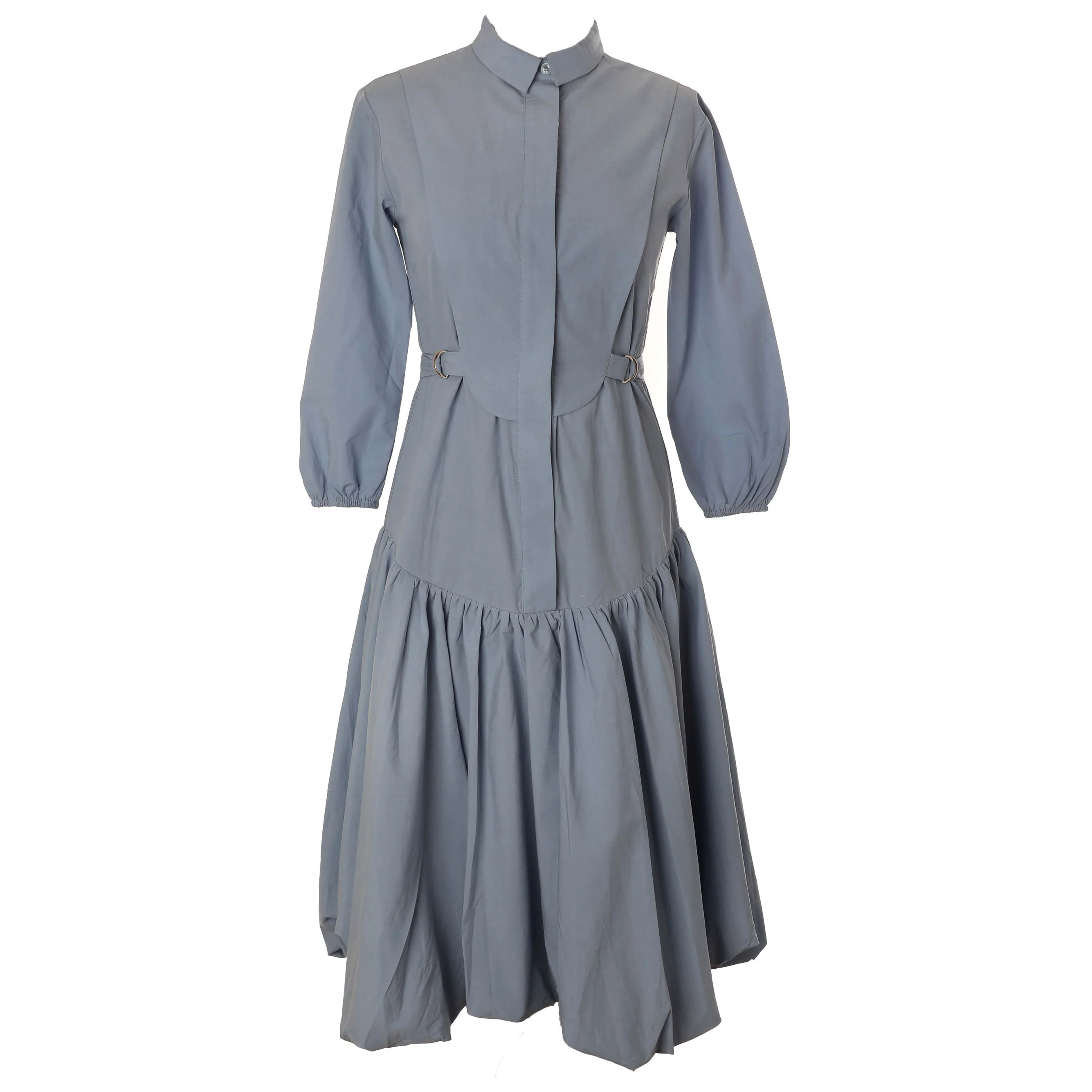 HEV Blue Bubble Bib Dress