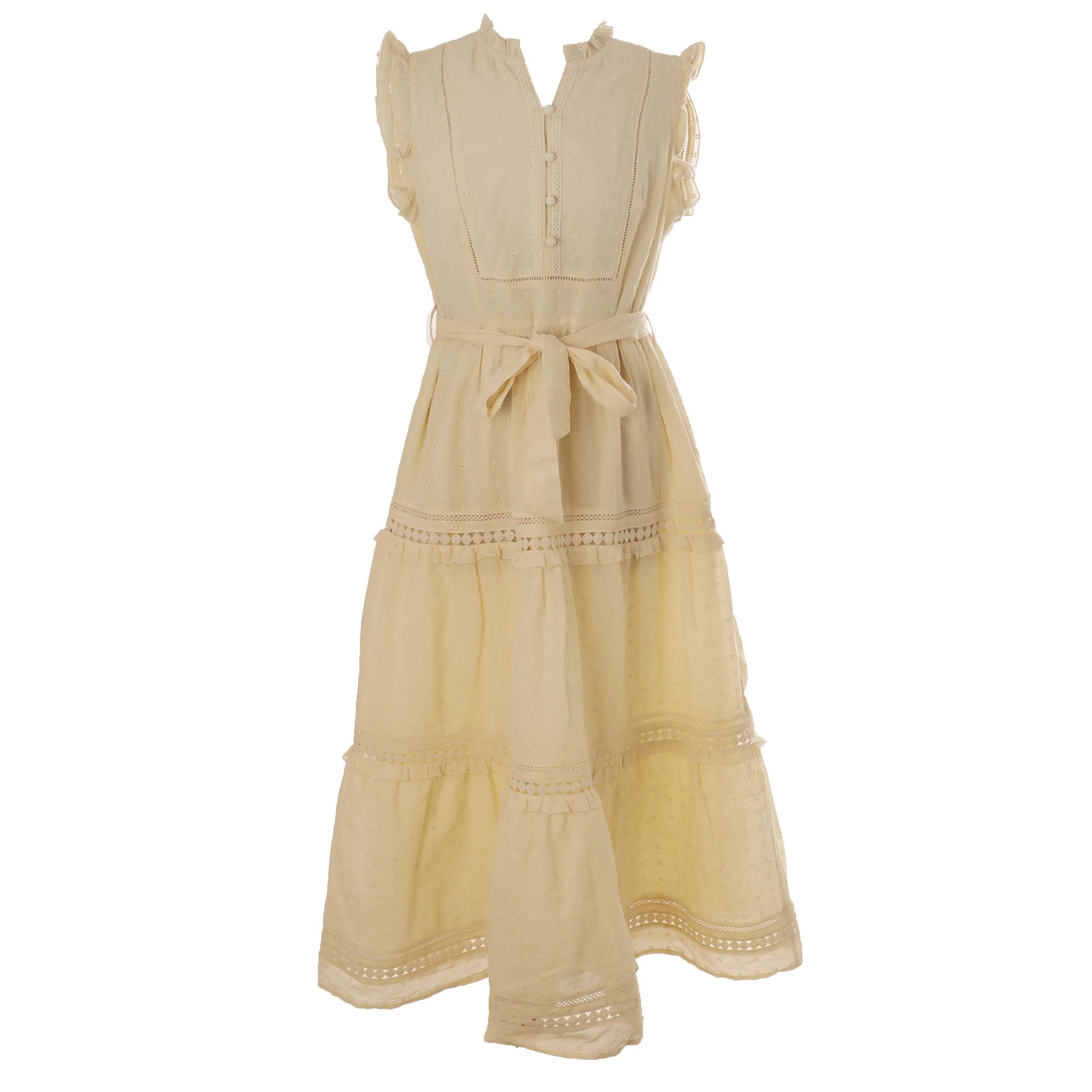 HEV Ivory Eyelet Dress