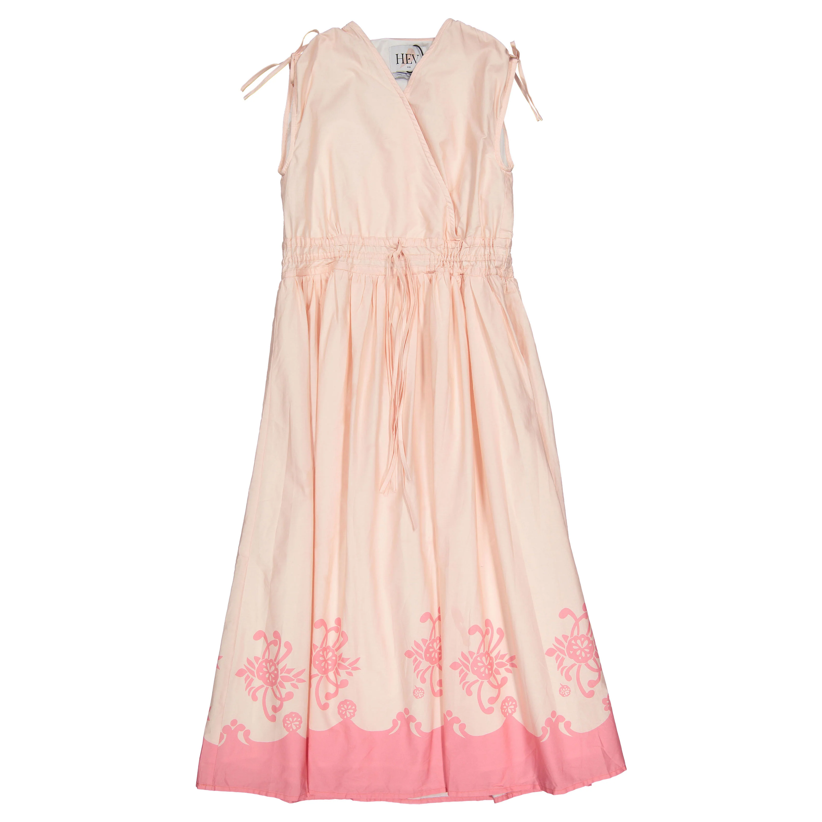 HEV Pink Pully Strings Dress