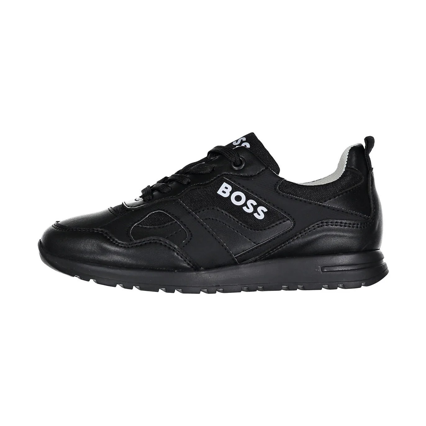 Hugo Boss Black Lace Up Sneaker - Image 3