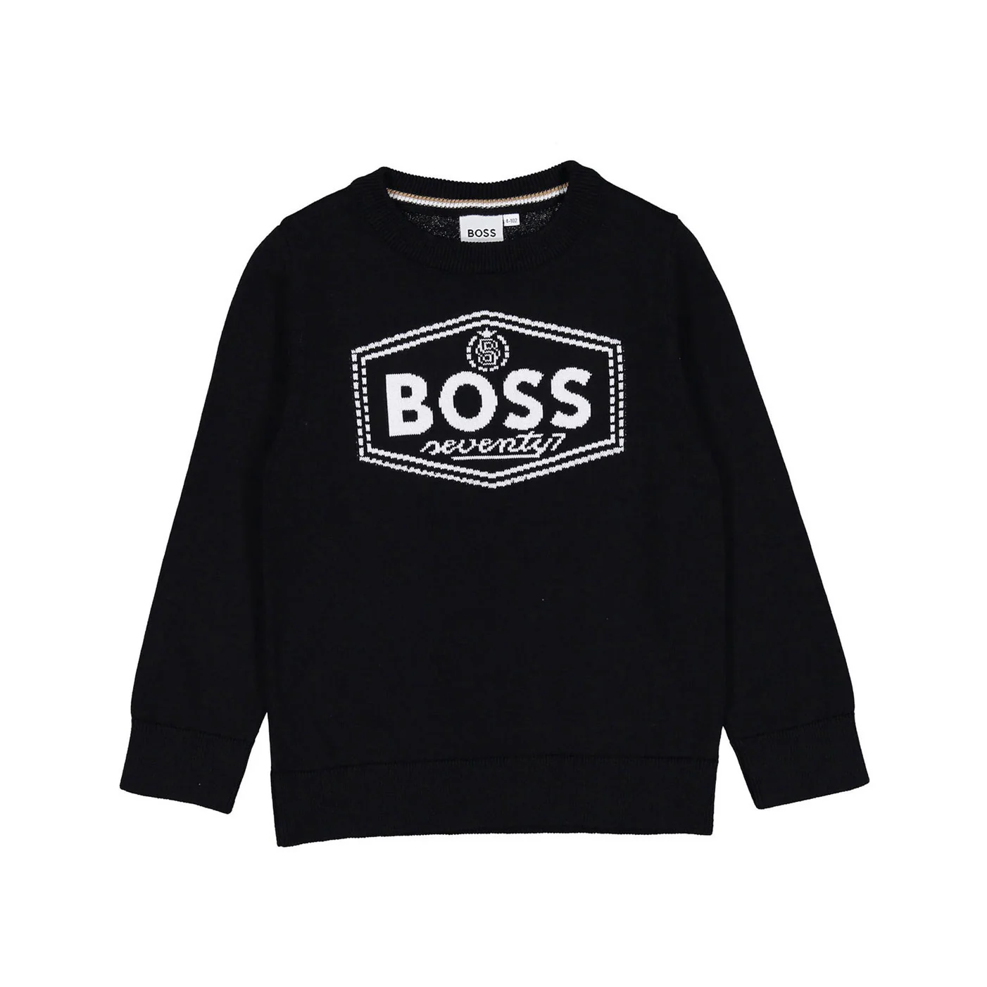 Hugo Boss Black Logo Graphic Sweater