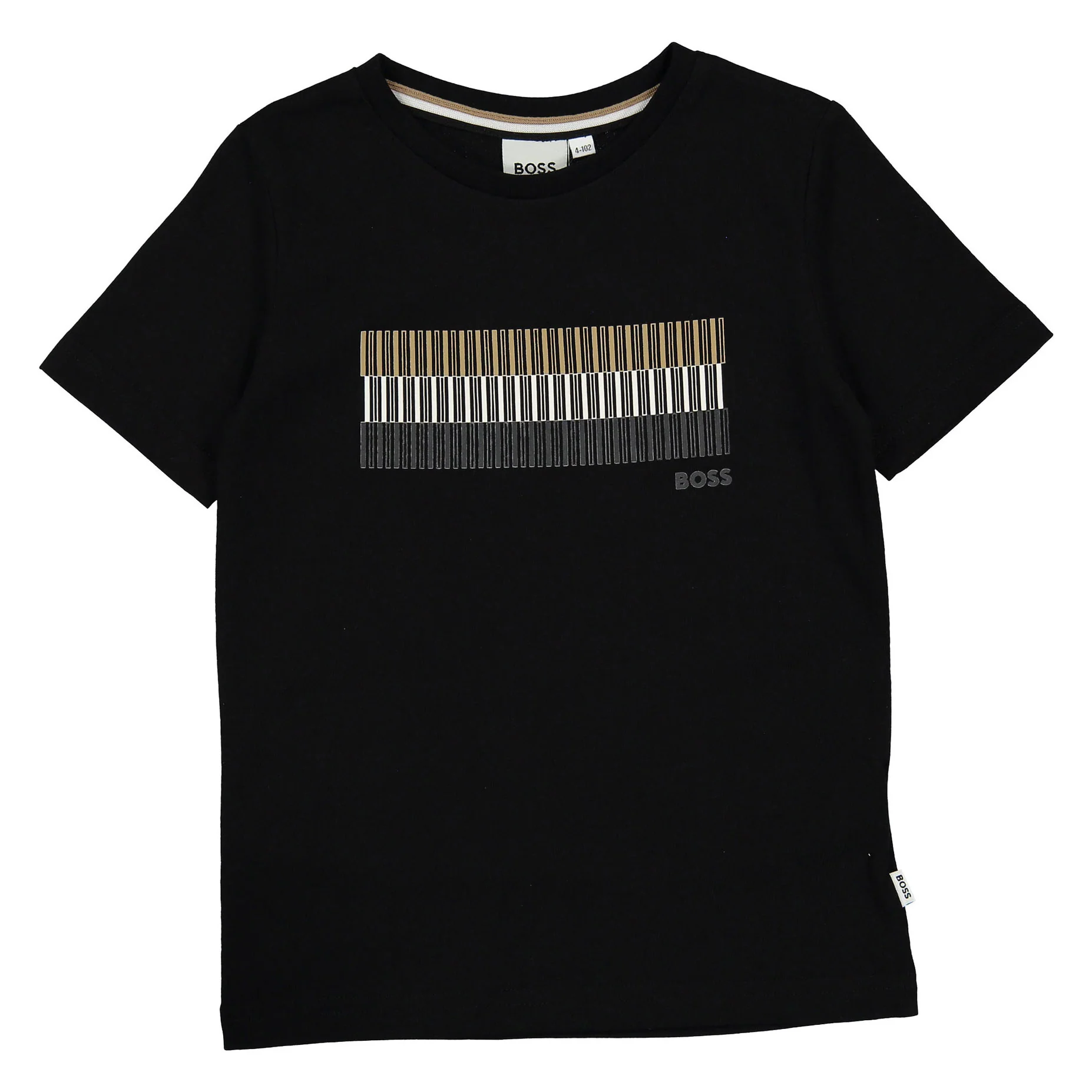 Hugo Boss Black Mini Me Tricolor Print Tee