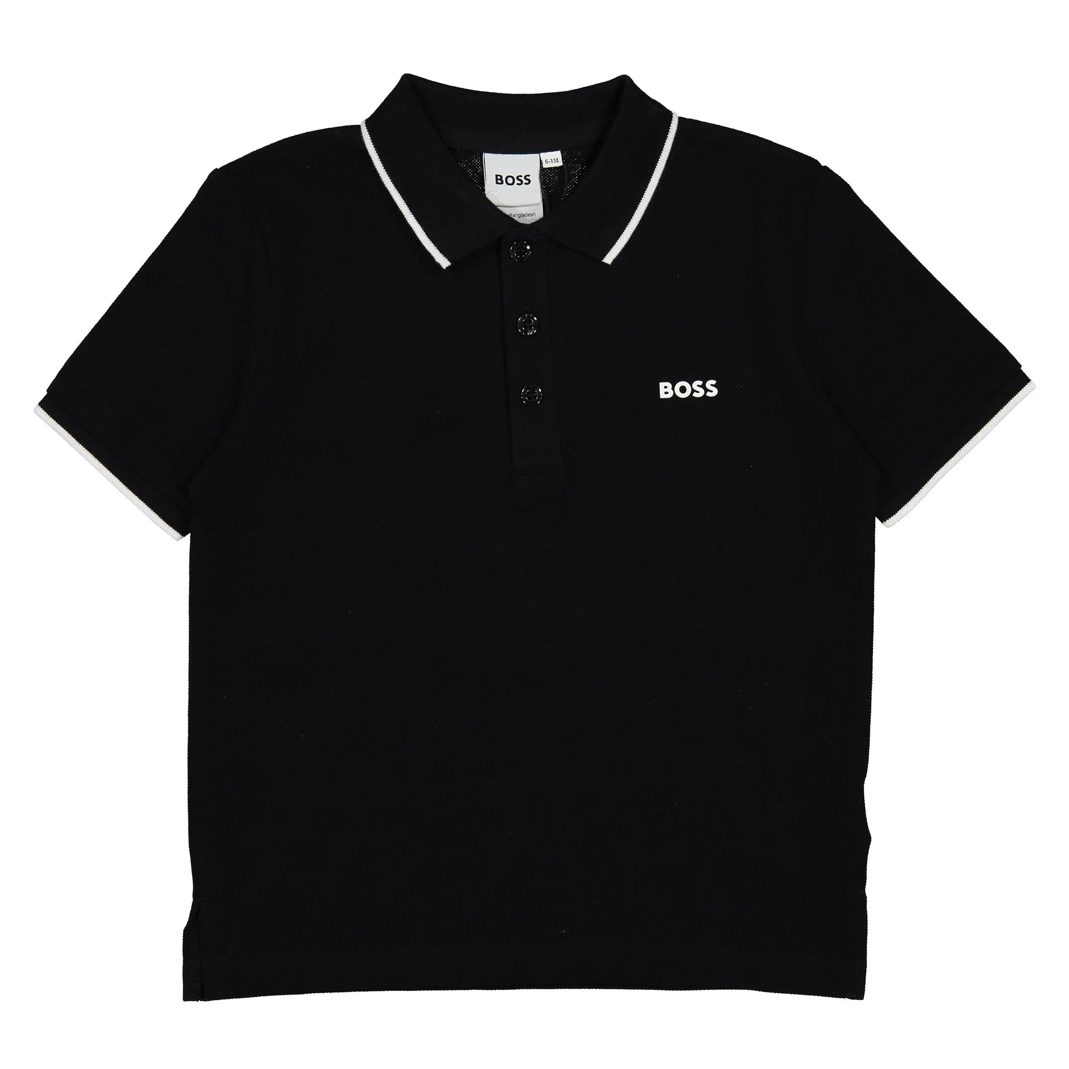 Hugo Boss Black Perm Short Sleeve Polo