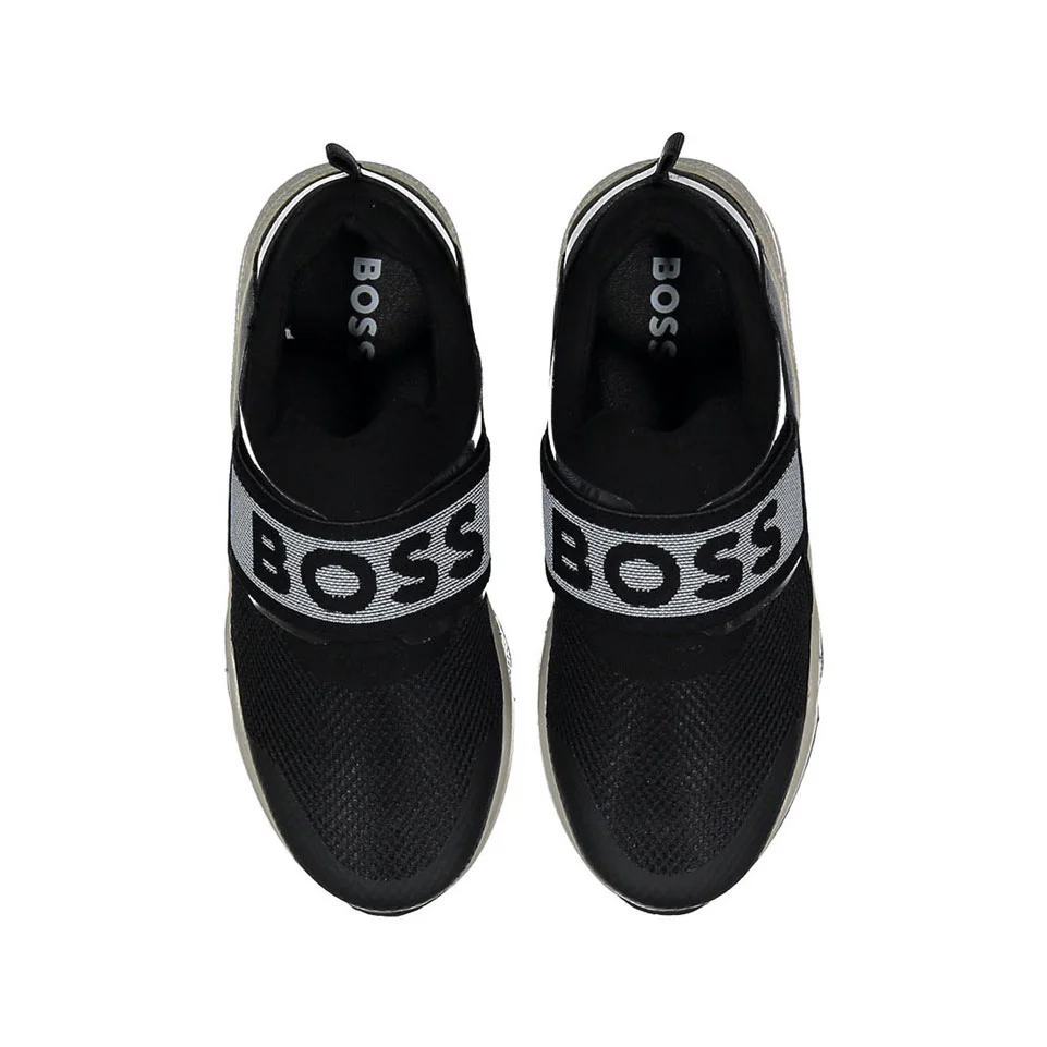 Hugo Boss Black Slip On Sneakers