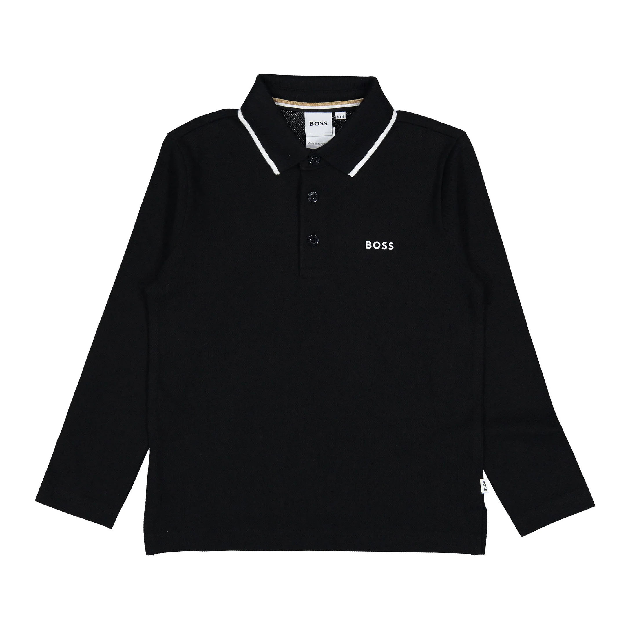 Hugo Boss Black Solid Color Polo