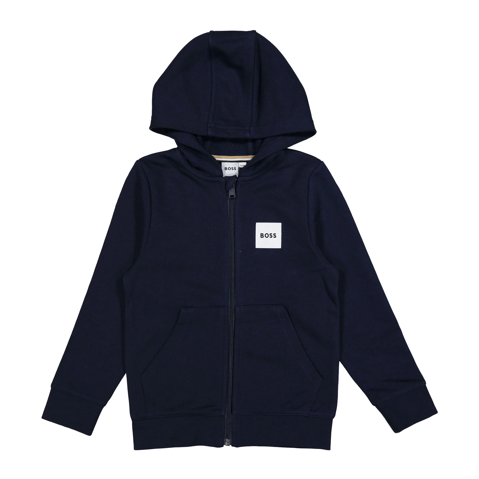 Hugo Boss Navy Zip-Up Hoodie
