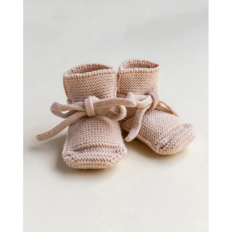 Hvid Apricot  Booties