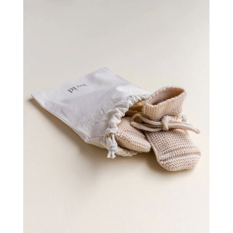 Hvid Booties - Oat - Image 3