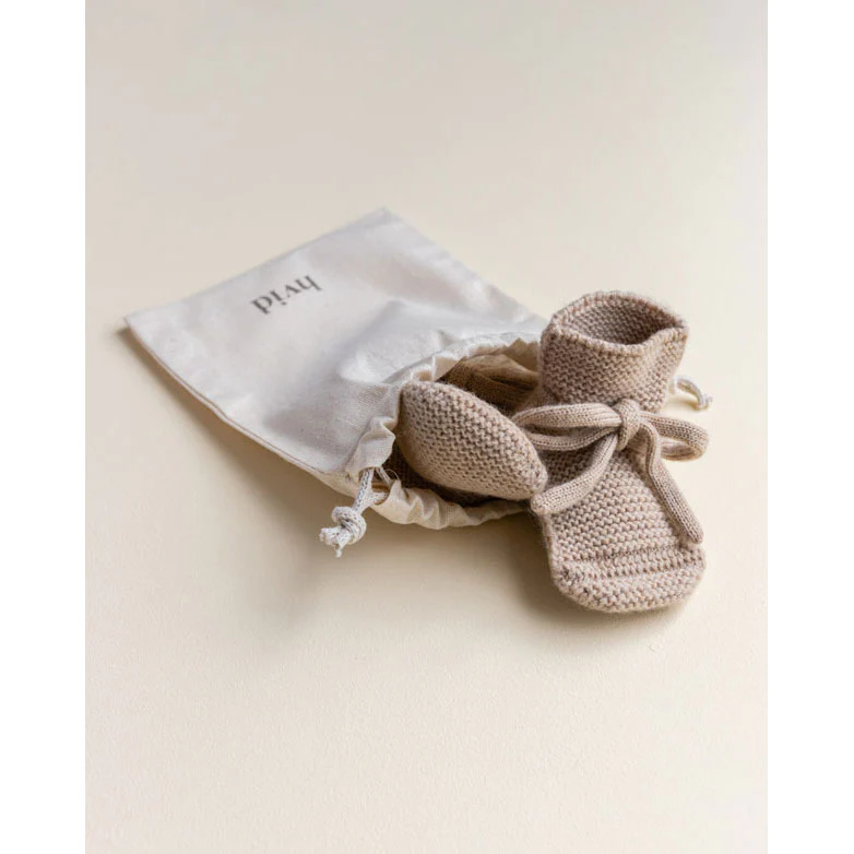 Hvid Booties - Sand - Image 4